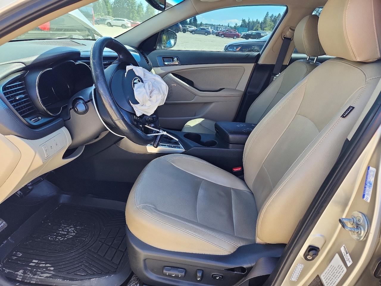 2013 Kia Optima Hybrid Silver vin: KNAGM4AD3D5057049