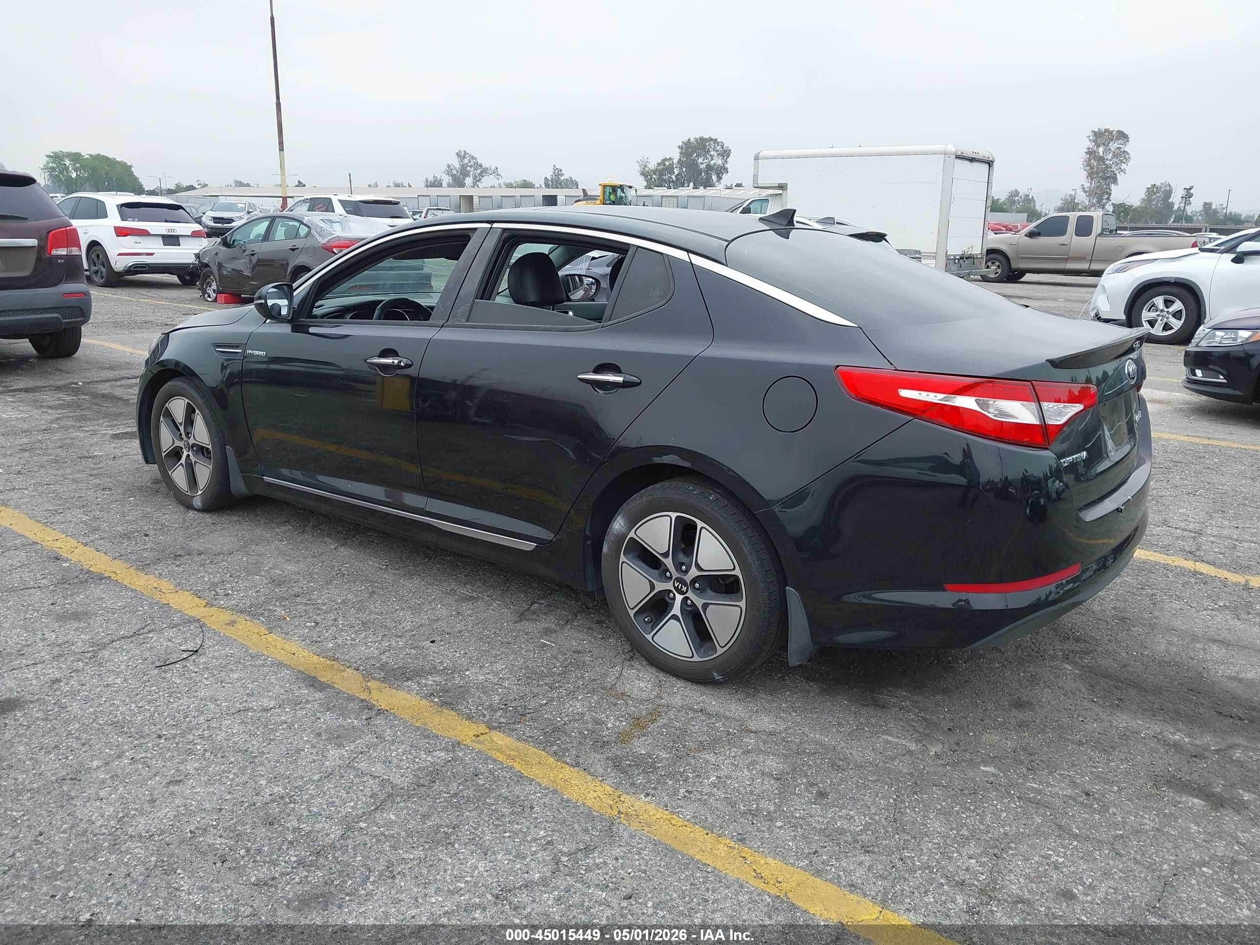 2013 Kia Optima Hybrid Ex Black vin: KNAGM4AD3D5057701