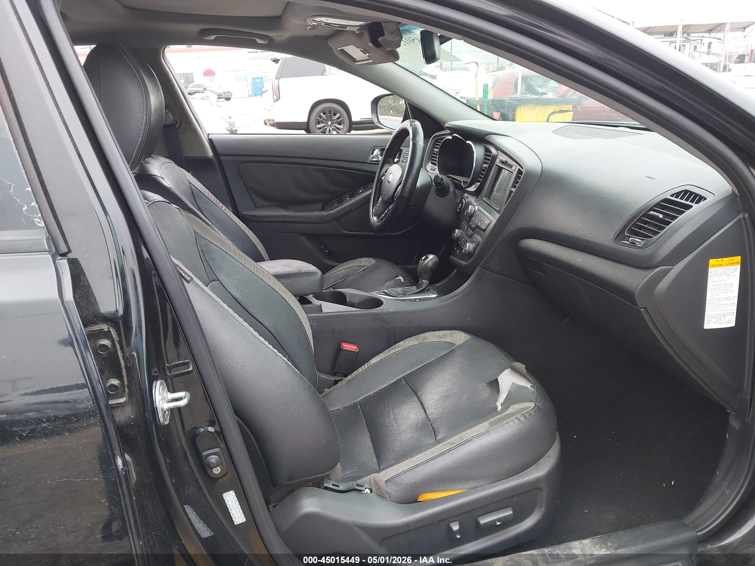 2013 Kia Optima Hybrid Ex Black vin: KNAGM4AD3D5057701