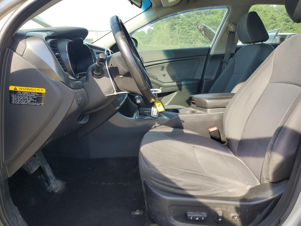 2013 Kia Optima Hybrid Silver vin: KNAGM4AD3D5060842