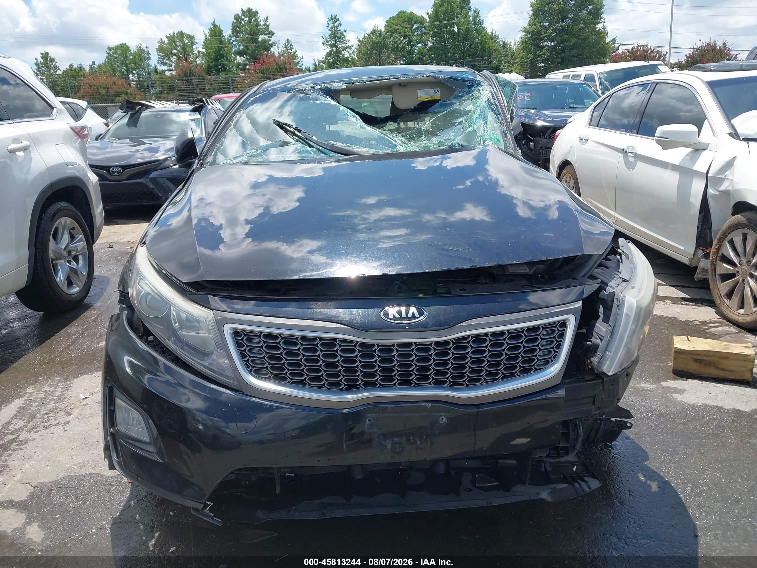 2014 Kia Optima Hybrid Lx Black vin: KNAGM4AD3E5075729