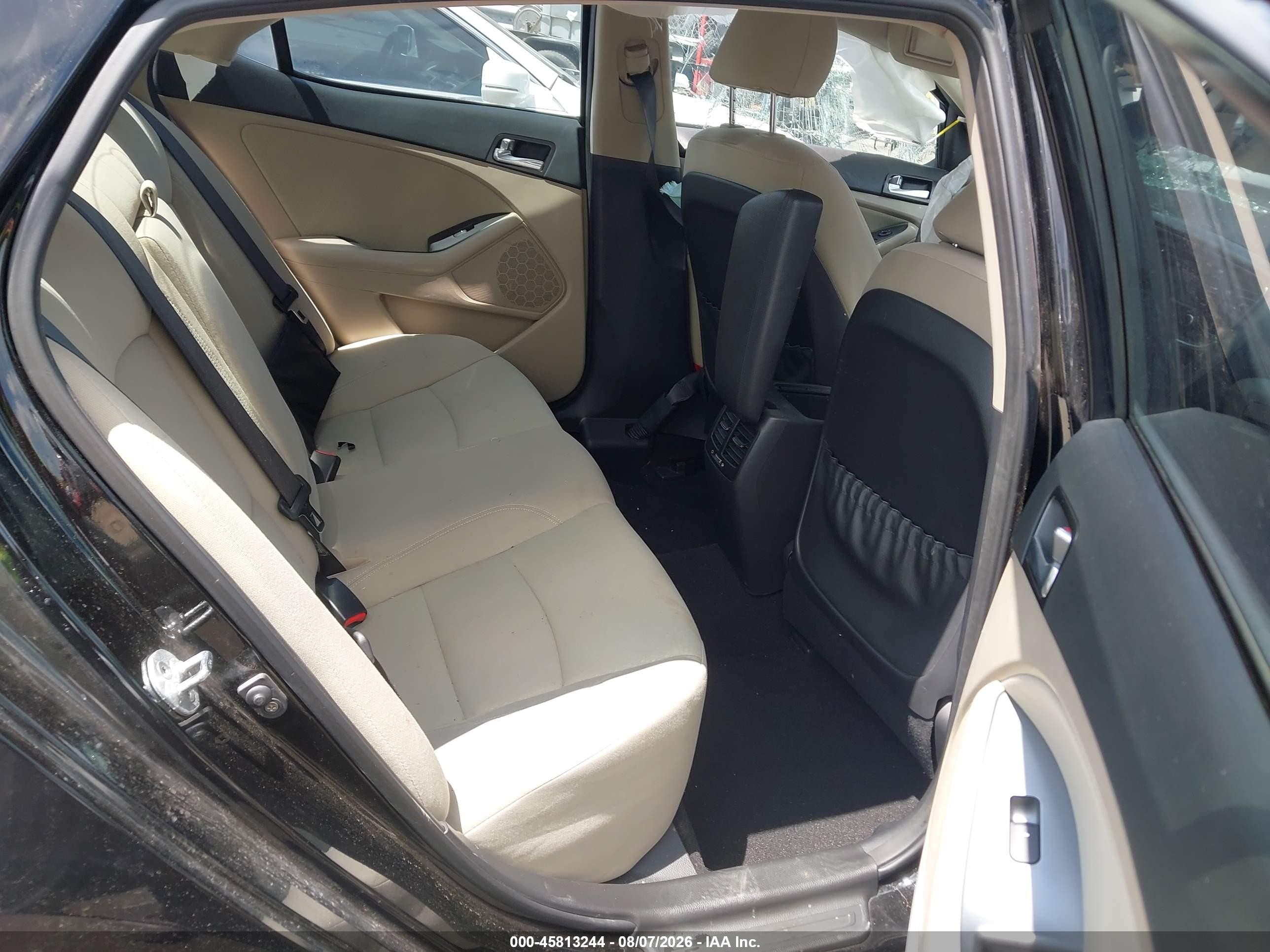 2014 Kia Optima Hybrid Lx Black vin: KNAGM4AD3E5075729