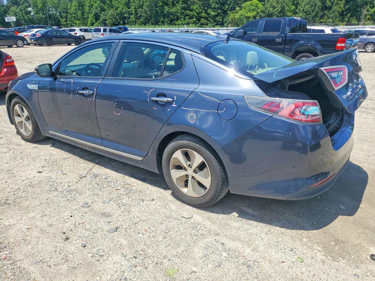2015 Kia Optima Hybrid Угольный vin: KNAGM4AD3F5077367