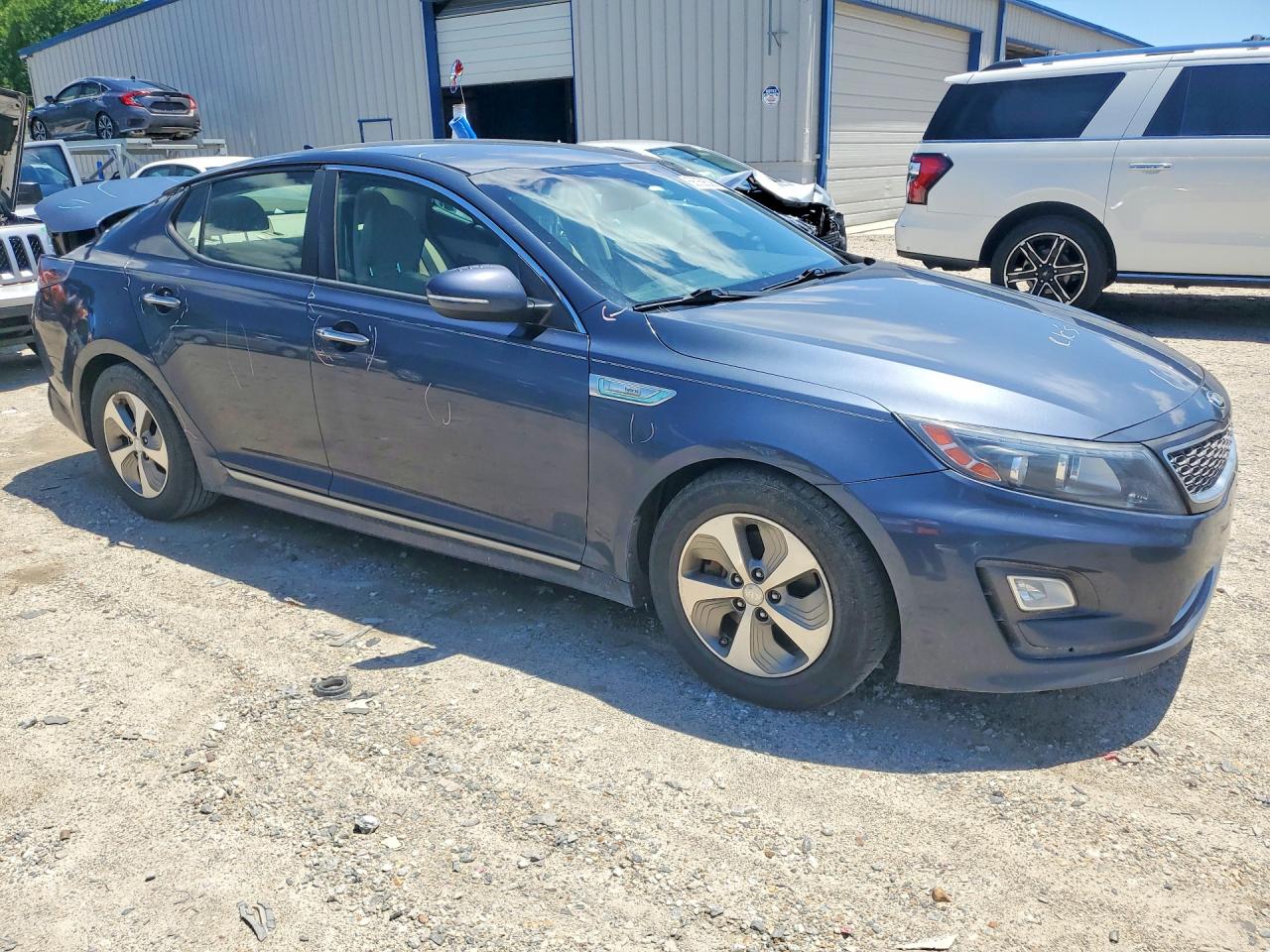 2015 Kia Optima Hybrid Угольный vin: KNAGM4AD3F5077367