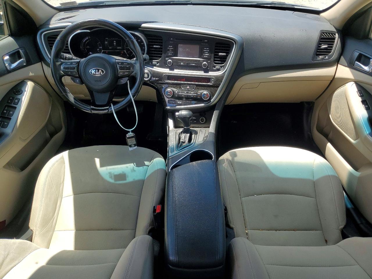 2015 Kia Optima Hybrid Угольный vin: KNAGM4AD3F5077367