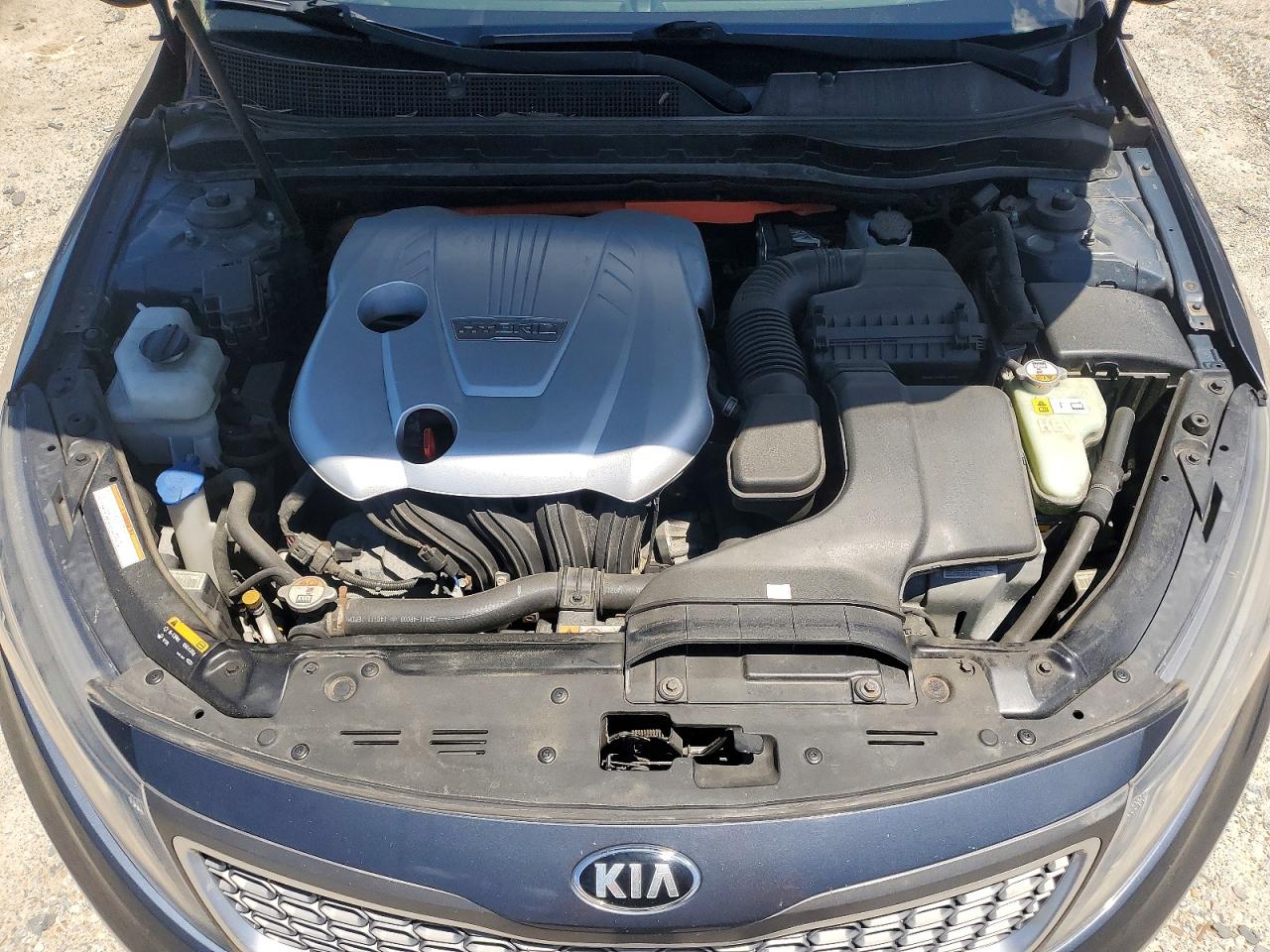 2015 Kia Optima Hybrid Угольный vin: KNAGM4AD3F5077367