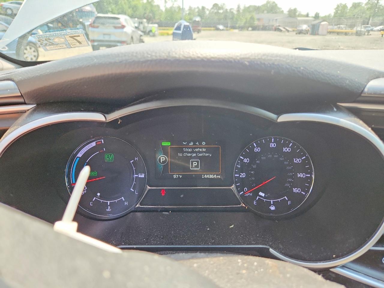 2015 Kia Optima Hybrid Silver vin: KNAGM4AD3F5086232