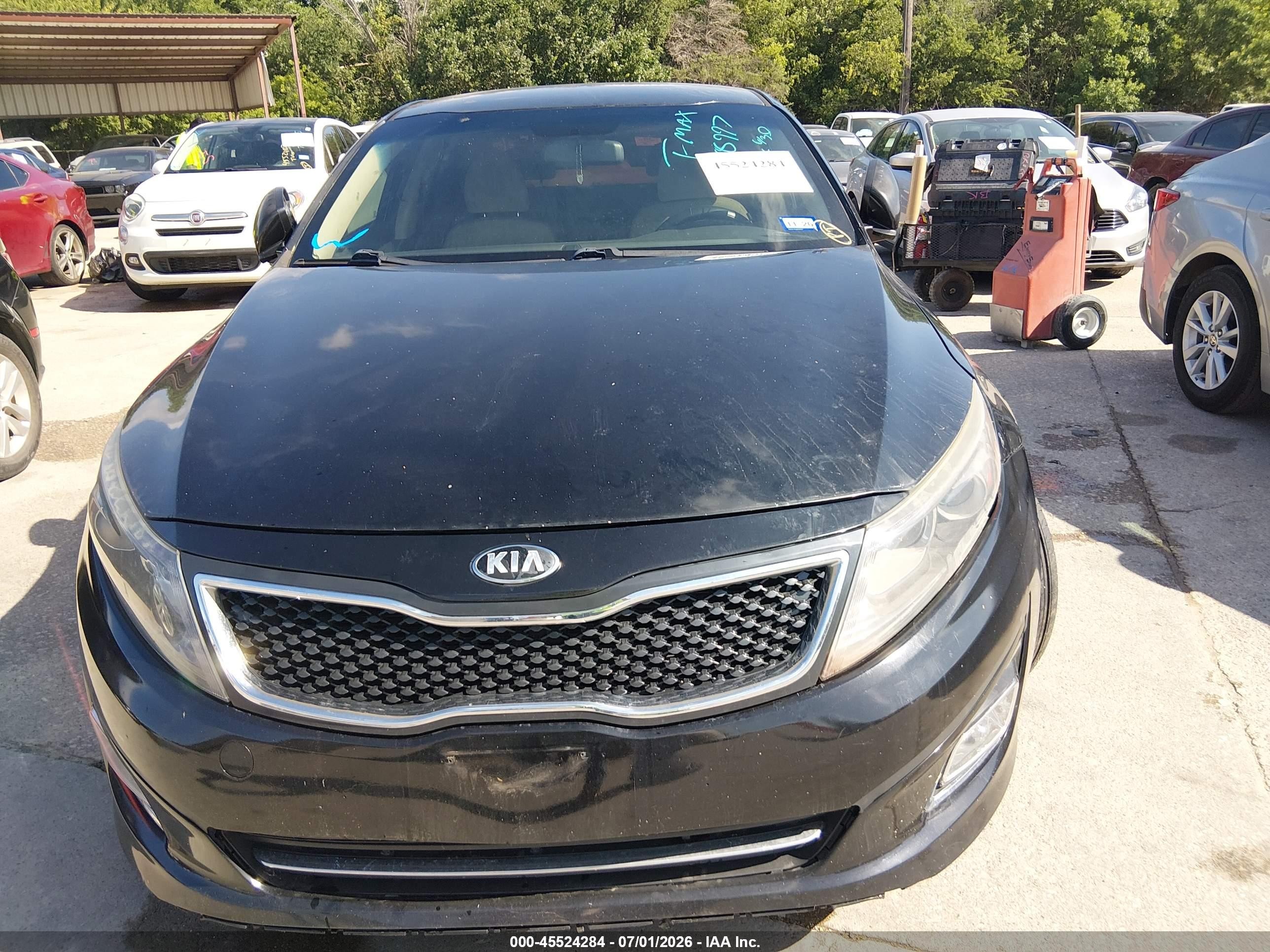 2015 Kia Optima Hybrid   Black vin: KNAGM4AD3F5088997