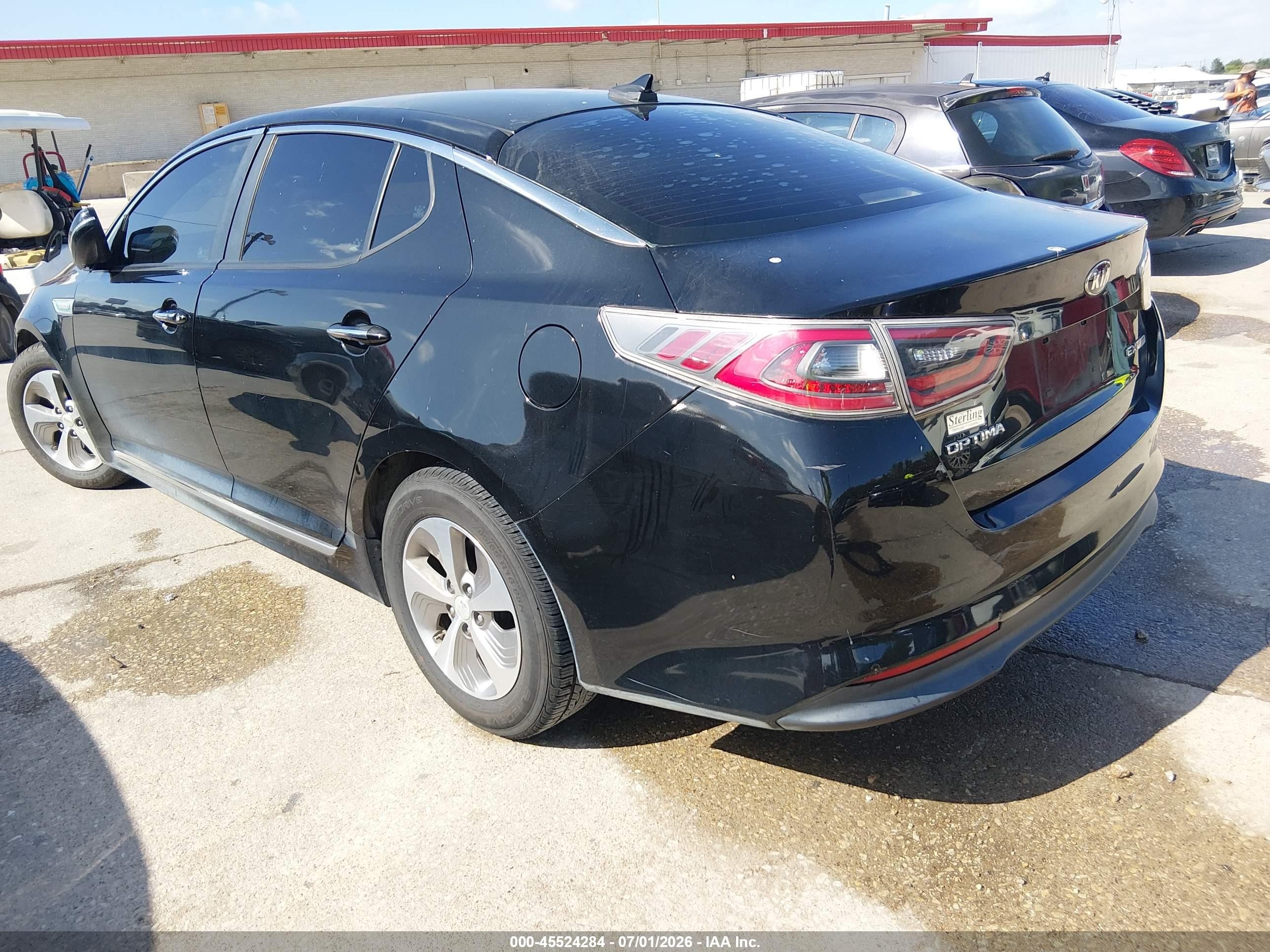 2015 Kia Optima Hybrid   Black vin: KNAGM4AD3F5088997
