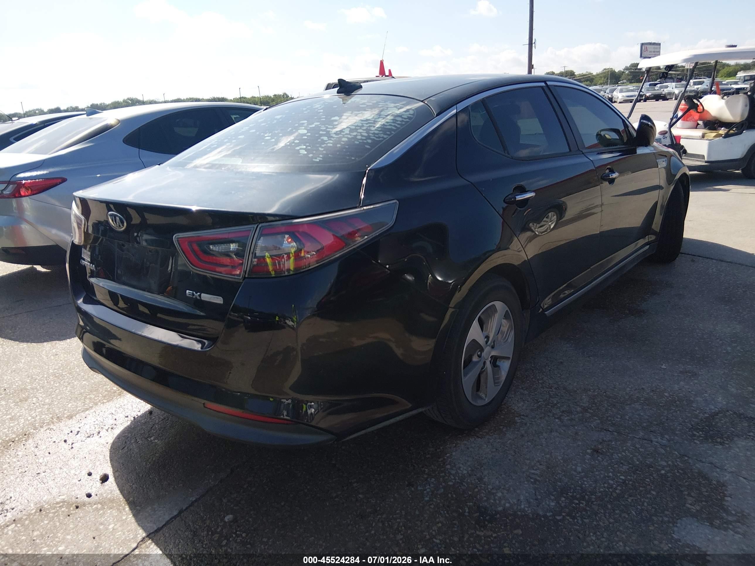 2015 Kia Optima Hybrid   Black vin: KNAGM4AD3F5088997