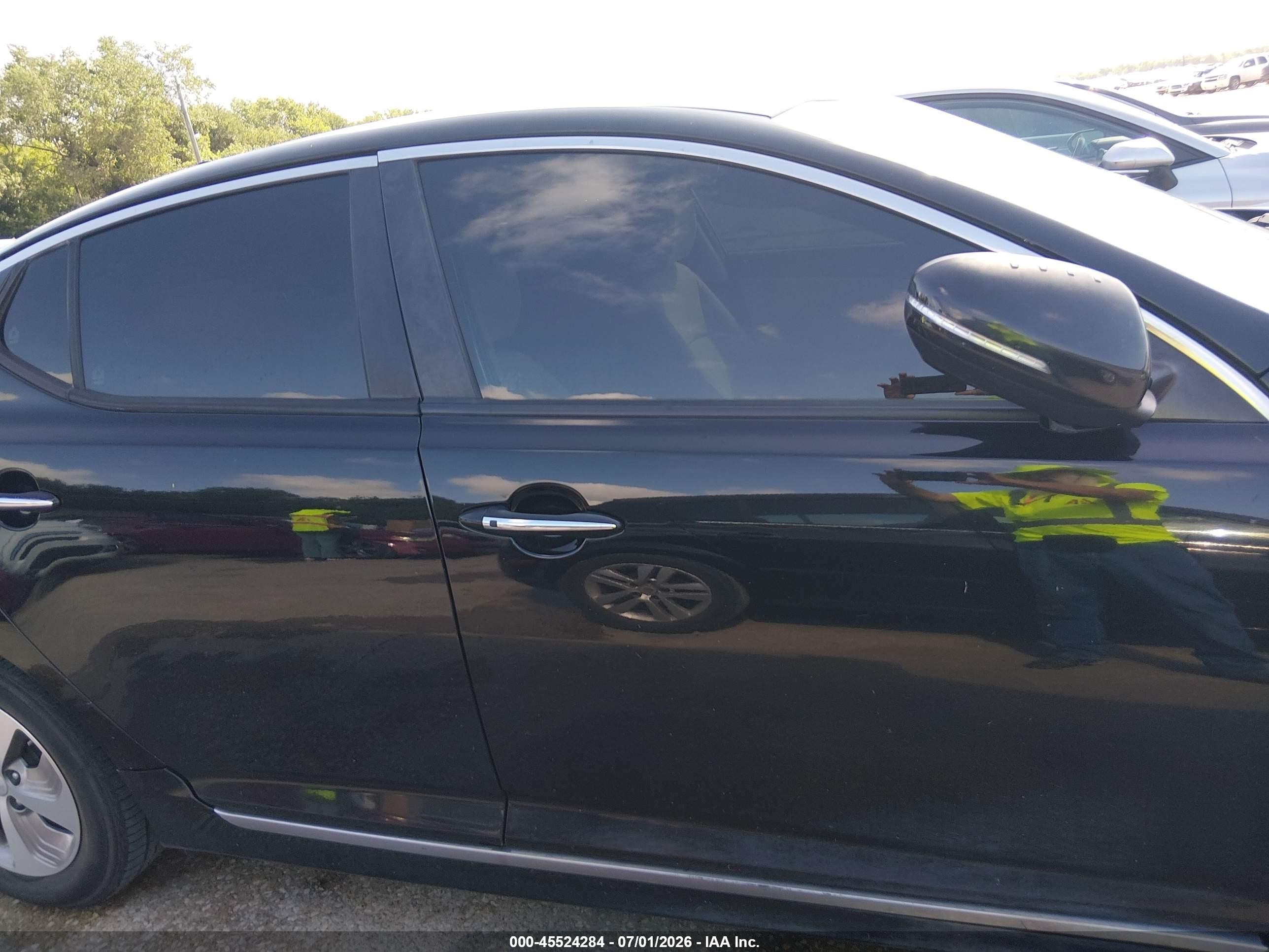 2015 Kia Optima Hybrid   Black vin: KNAGM4AD3F5088997