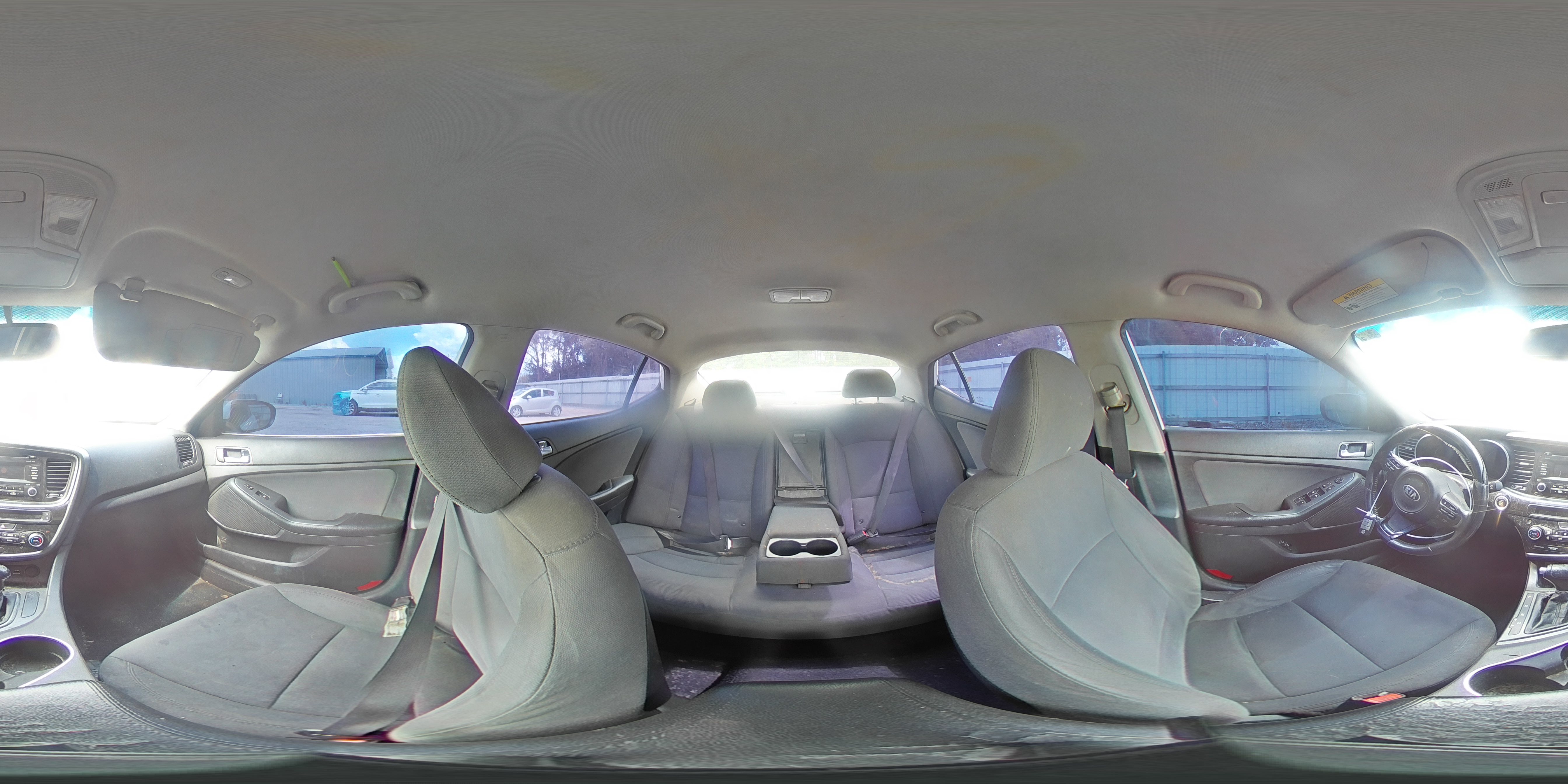2015 Kia Optima Hybrid White vin: KNAGM4AD3F5090166