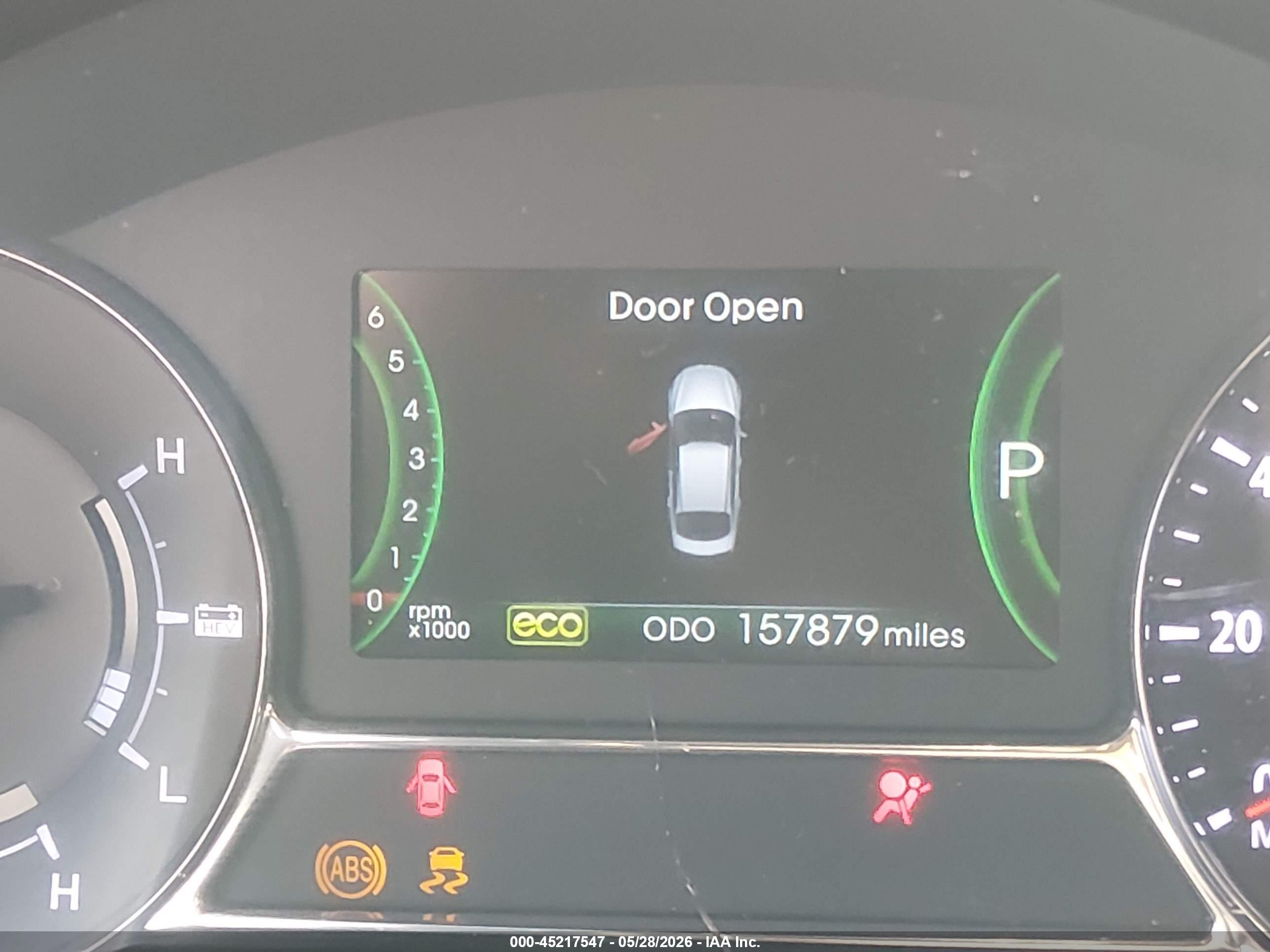 2011 Kia Optima Hybrid Ex Black vin: KNAGM4AD4B5002770