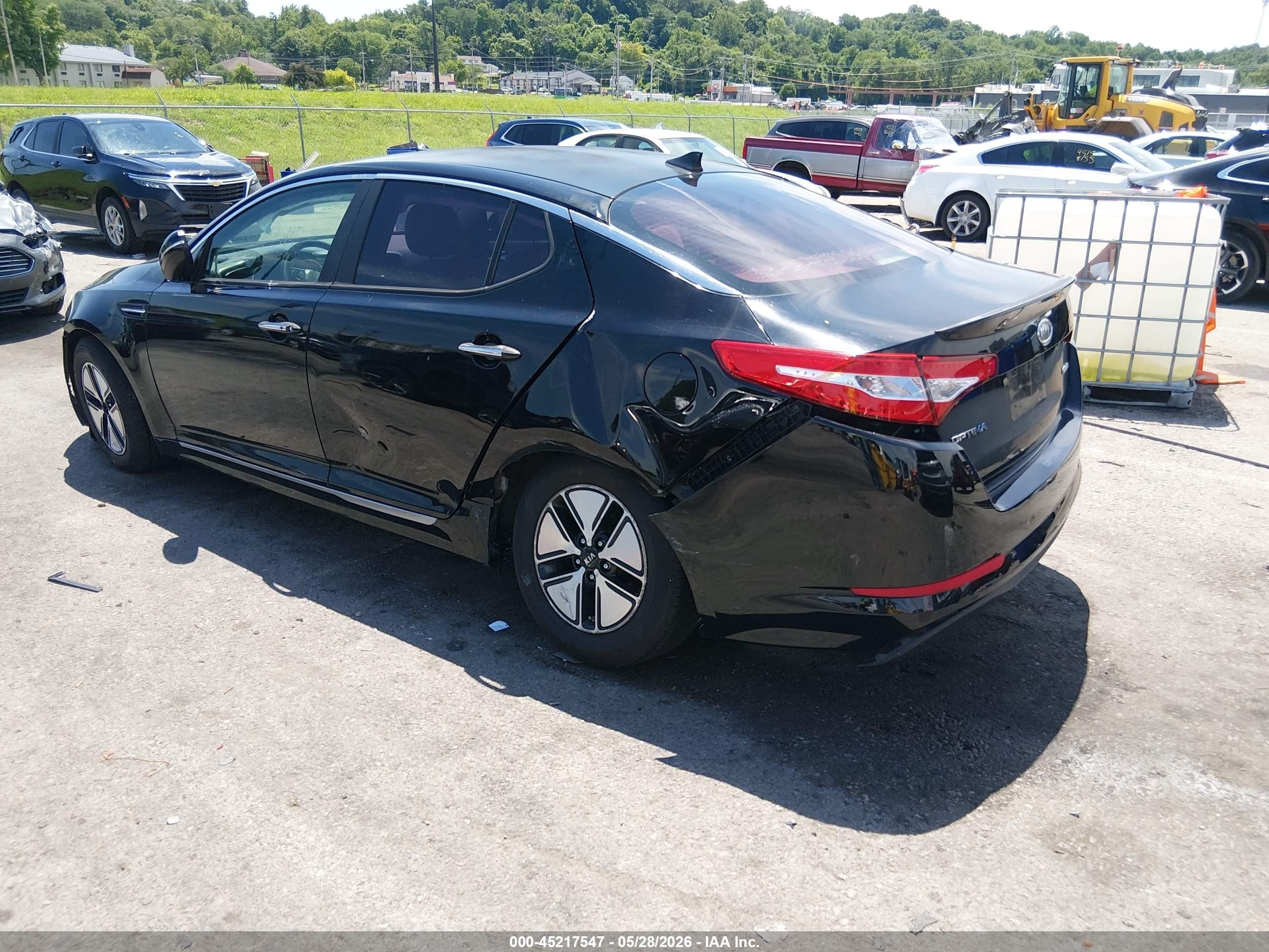 2011 Kia Optima Hybrid Ex Black vin: KNAGM4AD4B5002770