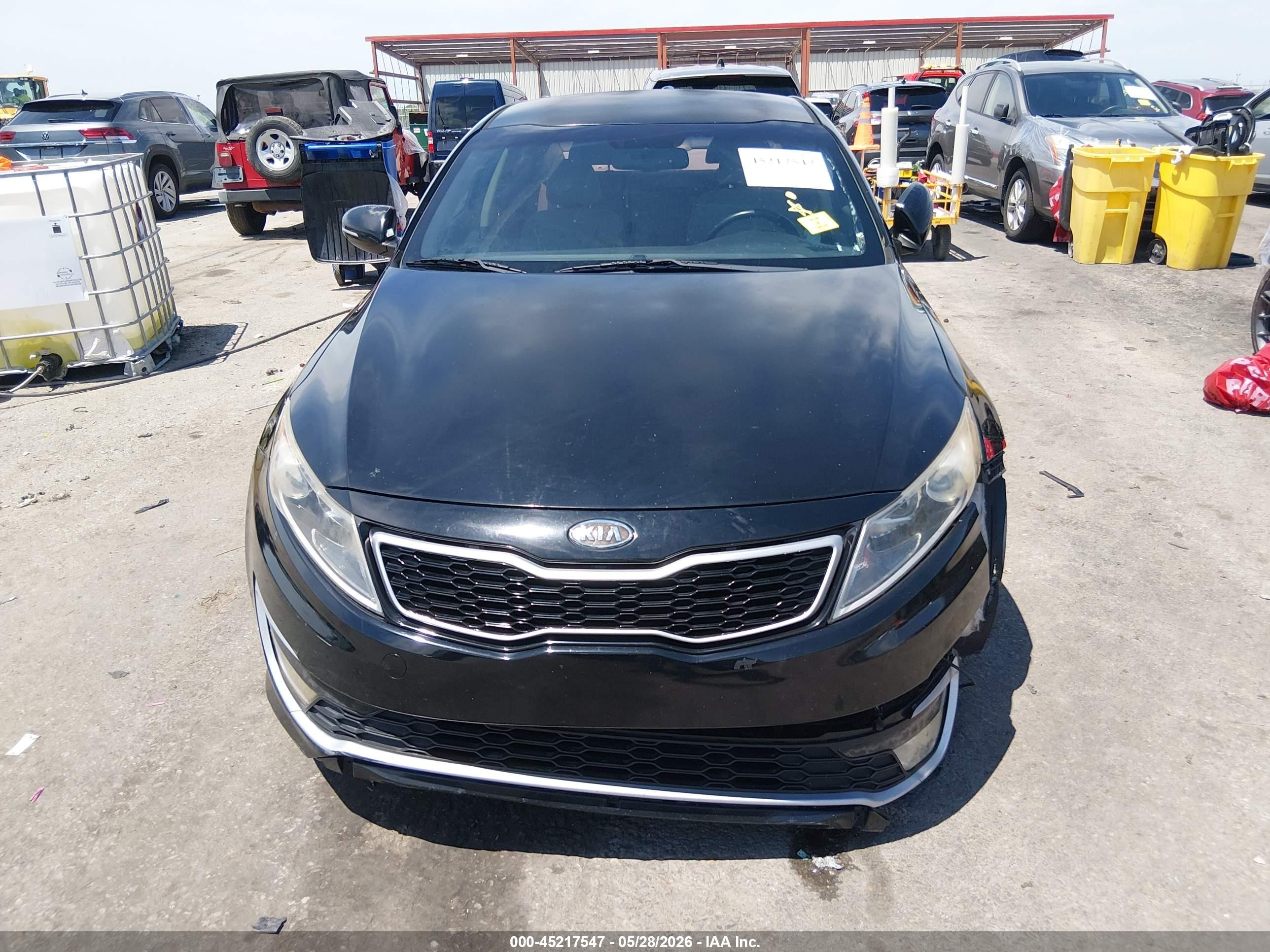 2011 Kia Optima Hybrid Ex Black vin: KNAGM4AD4B5002770