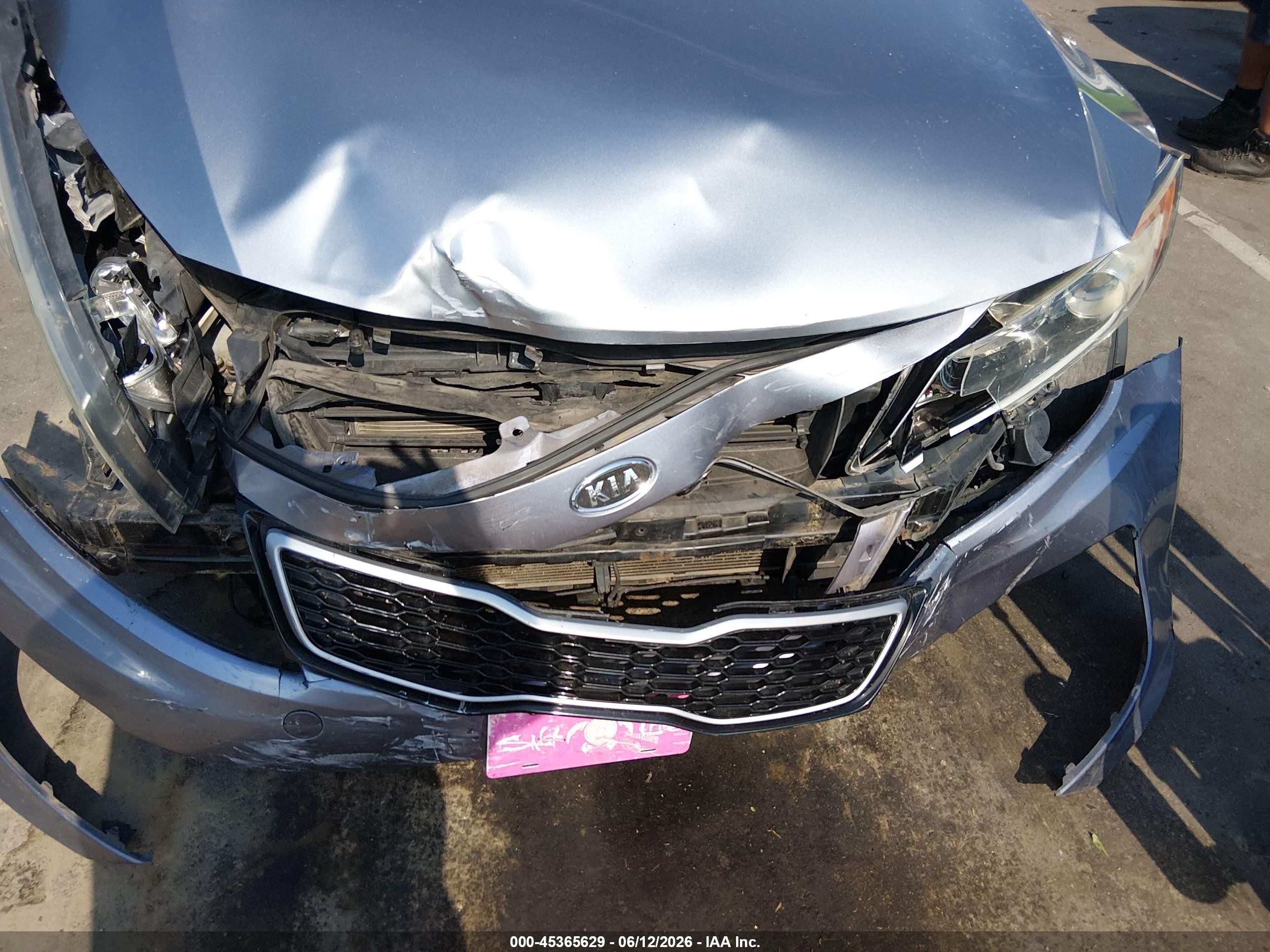 2011 Kia Optima Hybrid Ex Silver vin: KNAGM4AD4B5003448