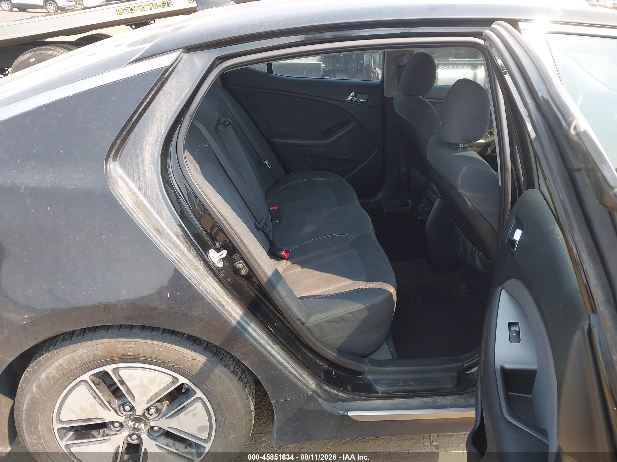 2012 Kia Optima Hybrid Ex Black vin: KNAGM4AD4C5010675