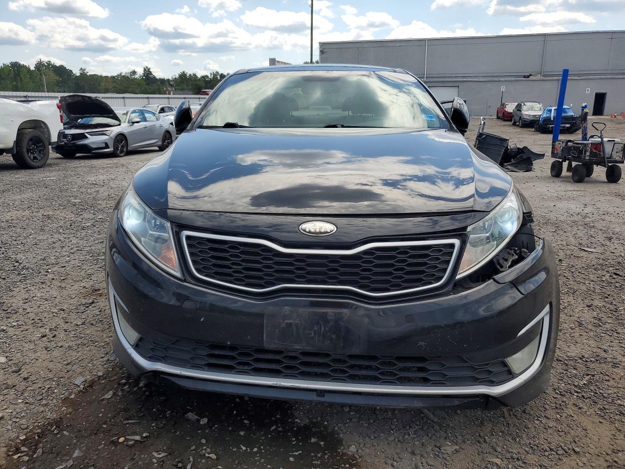 2013 Kia Optima Hybrid Black vin: KNAGM4AD4D5038221