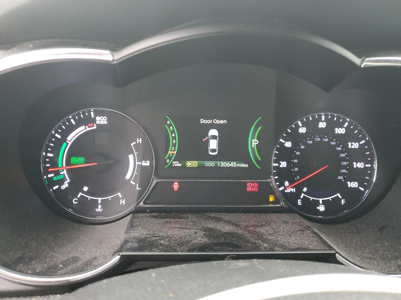2013 Kia Optima Hybrid Ex White vin: KNAGM4AD4D5042883