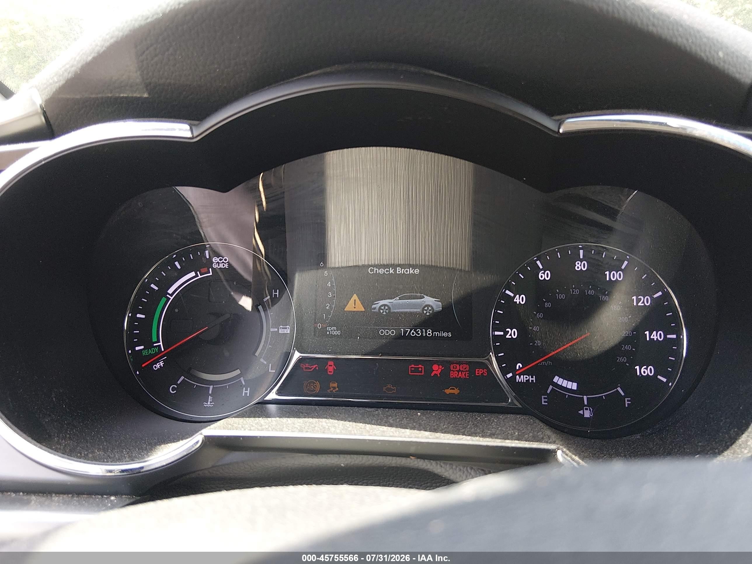 2013 Kia Optima Hybrid Lx Silver vin: KNAGM4AD4D5045038