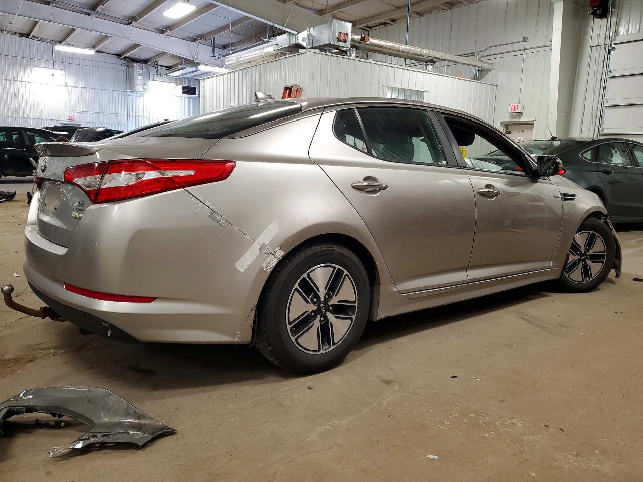 2013 Kia Optima Hybrid Gold vin: KNAGM4AD4D5054368