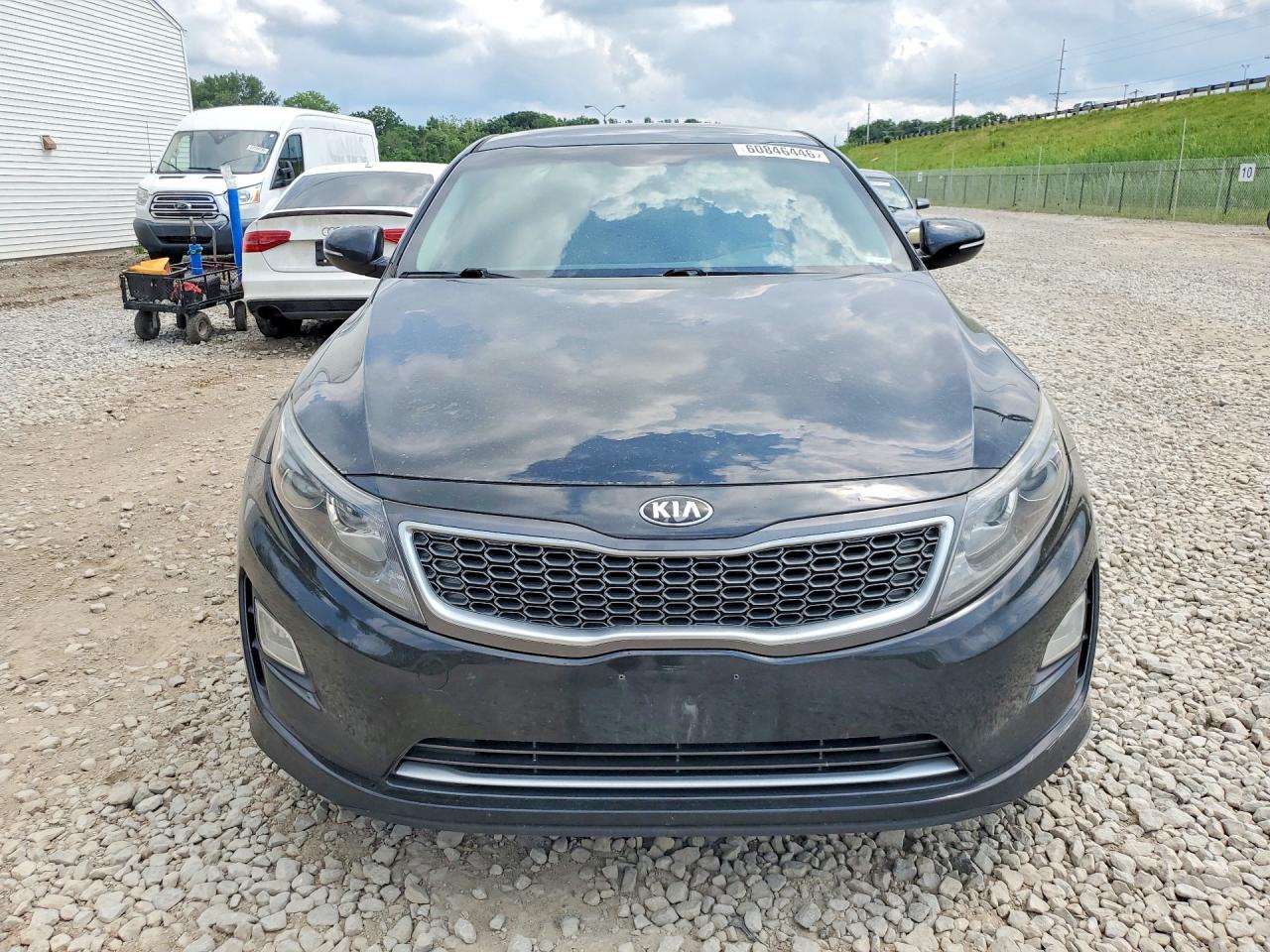 2015 Kia Optima Hybrid Black vin: KNAGM4AD4F5082559
