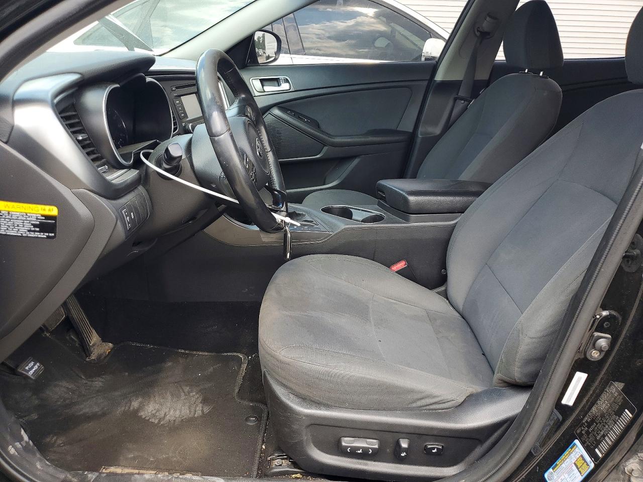 2015 Kia Optima Hybrid Black vin: KNAGM4AD4F5082559