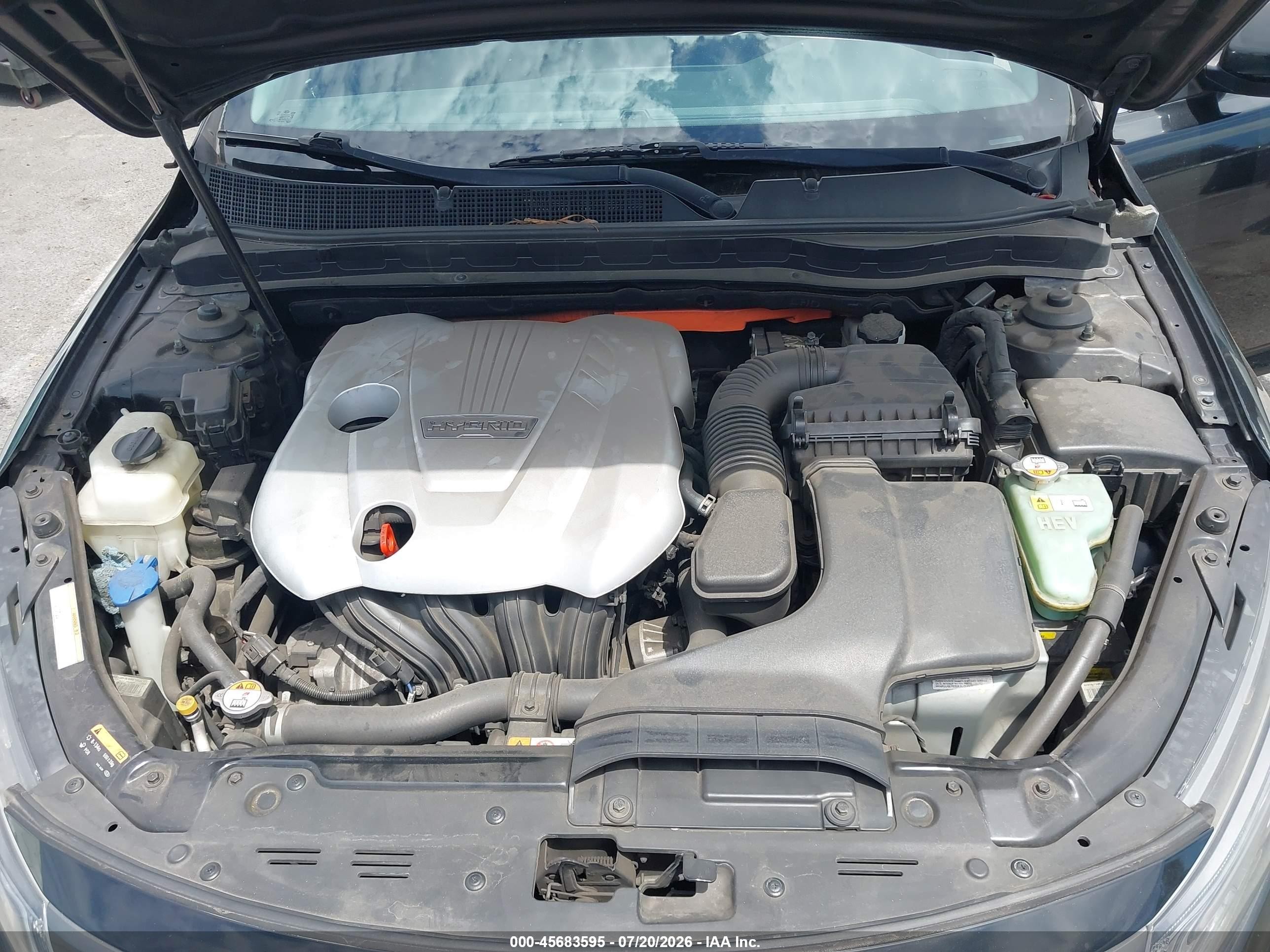 2015 Kia Optima Hybrid   Черный vin: KNAGM4AD4F5083520