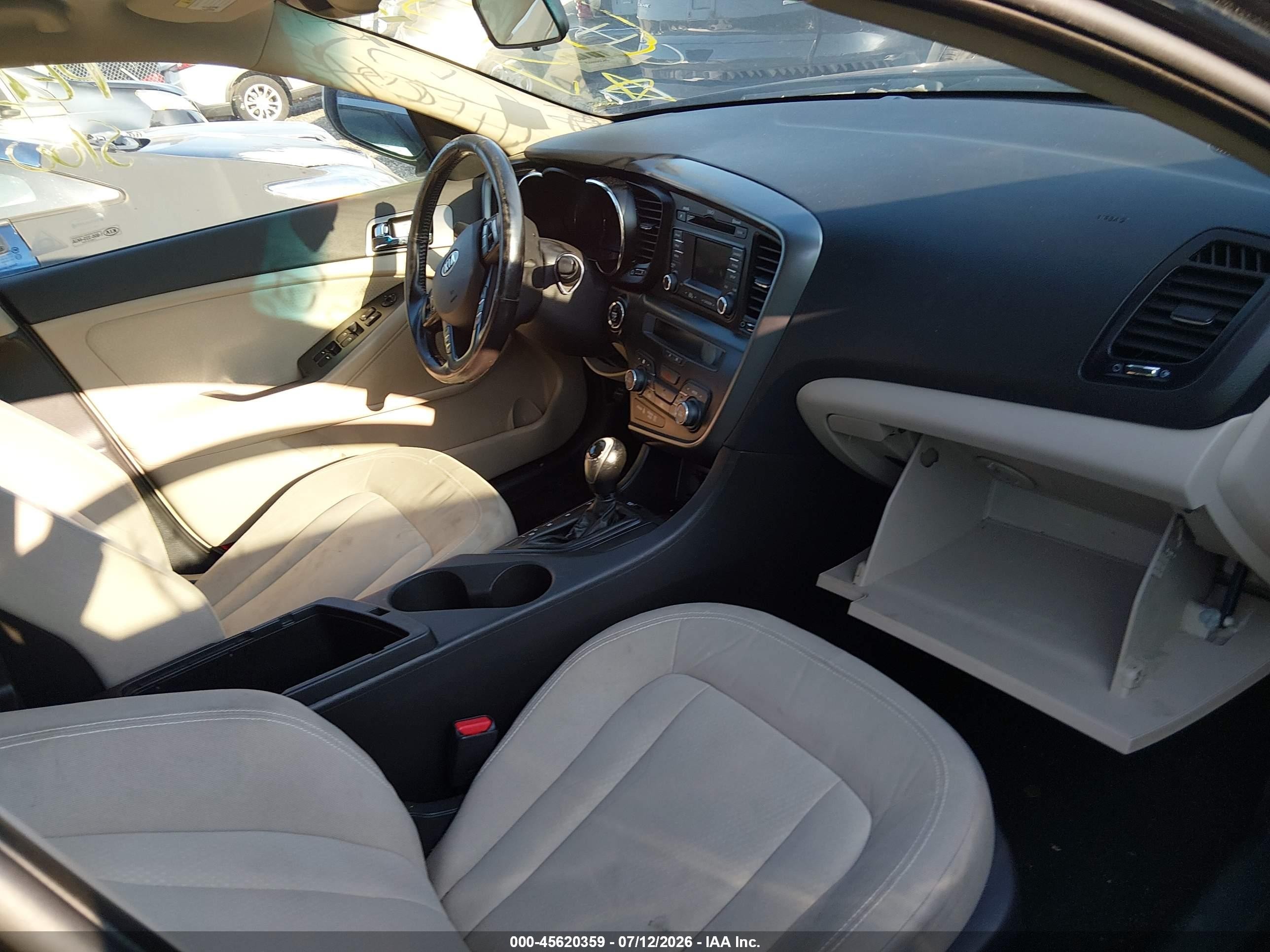 2012 Kia Optima Hybrid Ex Black vin: KNAGM4AD5C5014346