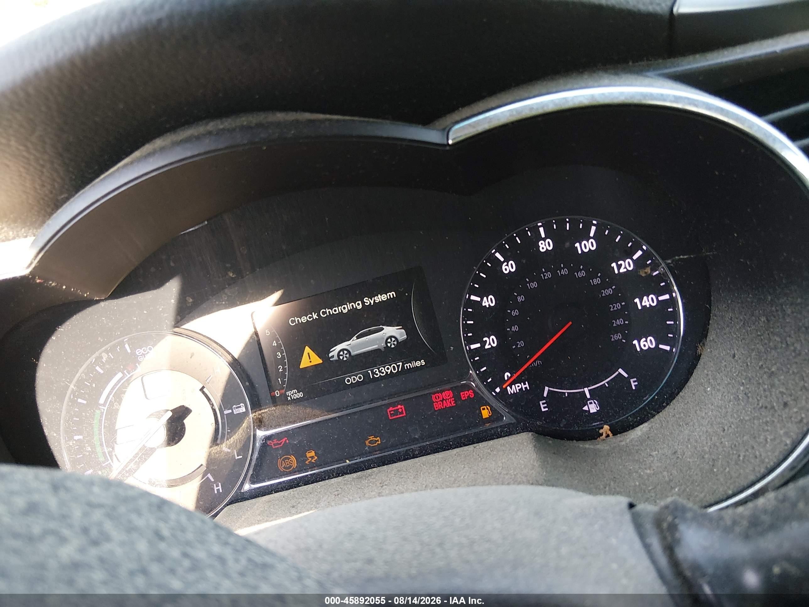 2012 Kia Optima Hybrid Ex Black vin: KNAGM4AD5C5032247