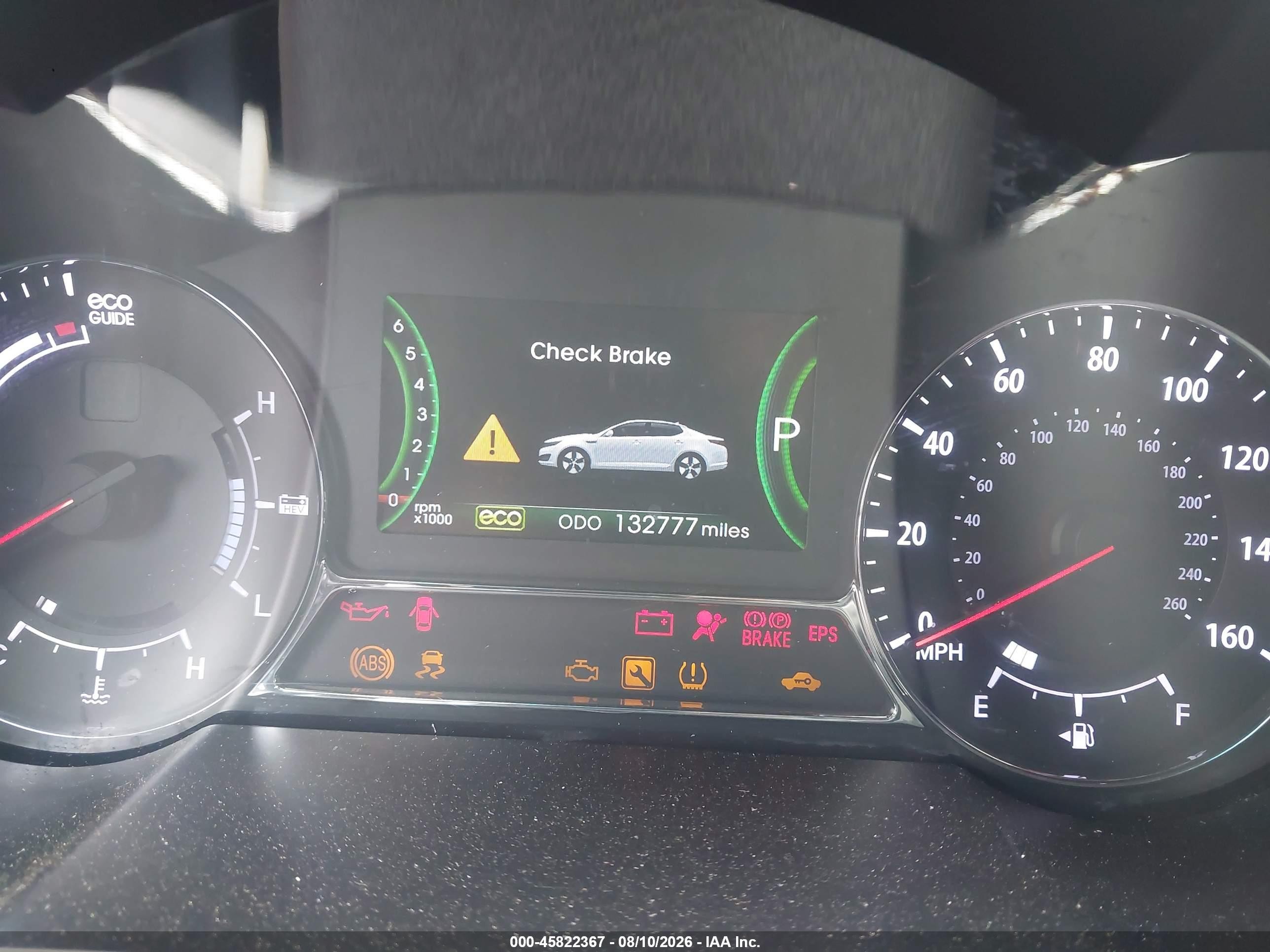 2013 Kia Optima Hybrid Lx Черный vin: KNAGM4AD5D5038549