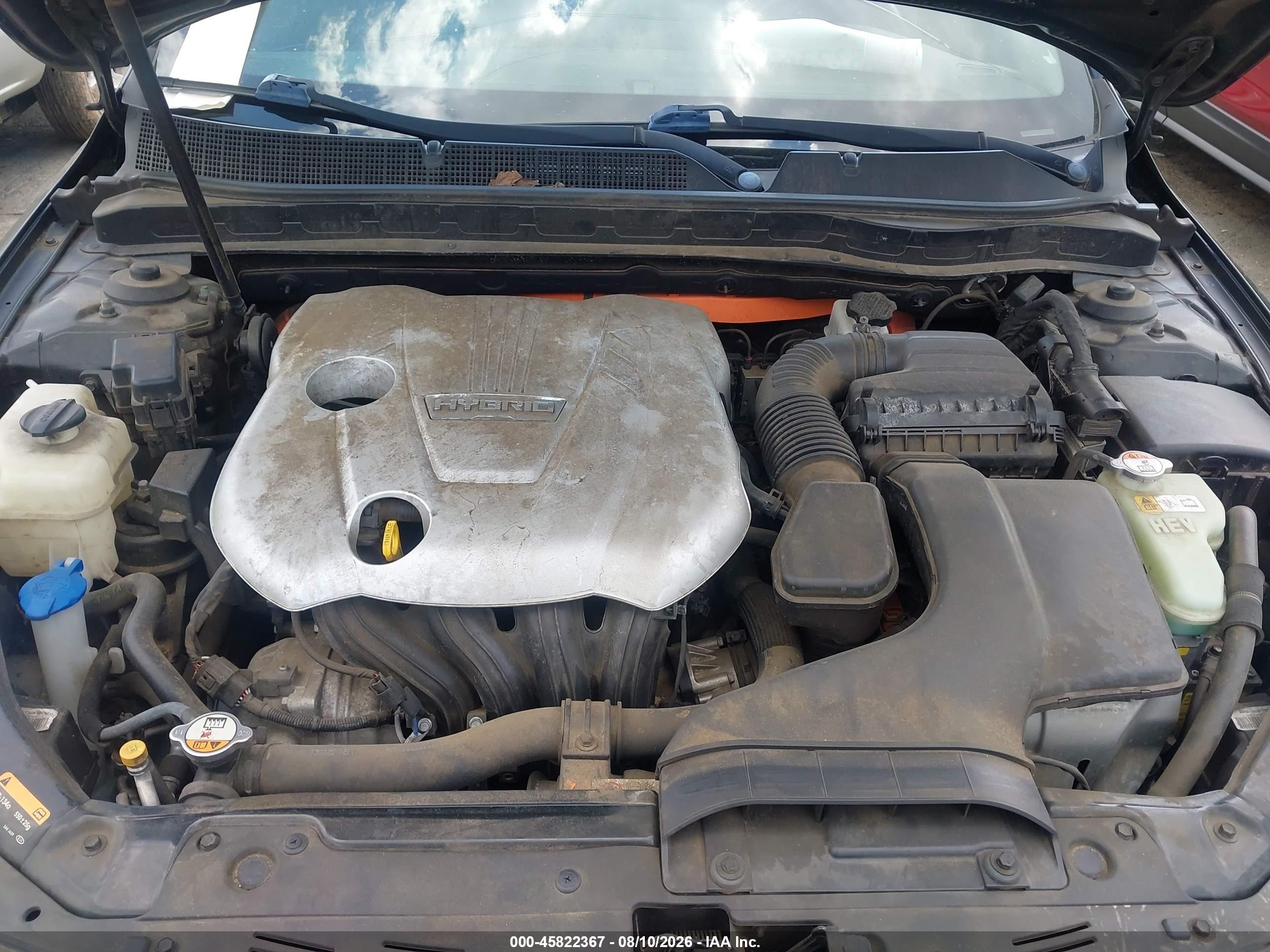 2013 Kia Optima Hybrid Lx Черный vin: KNAGM4AD5D5038549