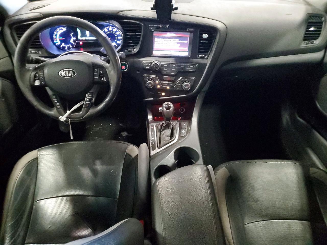 2013 Kia Optima Hybrid Серебряный vin: KNAGM4AD5D5050815