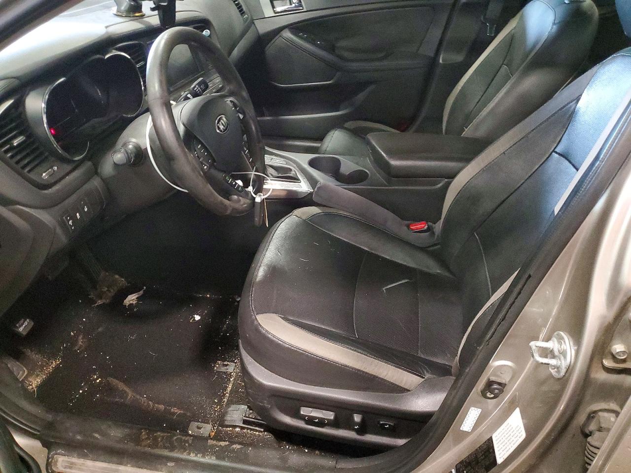 2013 Kia Optima Hybrid Серебряный vin: KNAGM4AD5D5050815