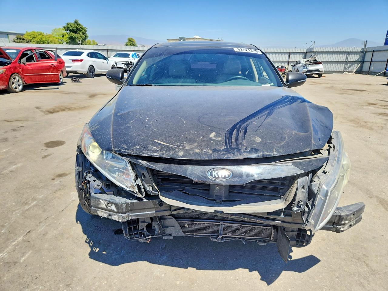 2013 Kia Optima Hybrid Black vin: KNAGM4AD5D5055951