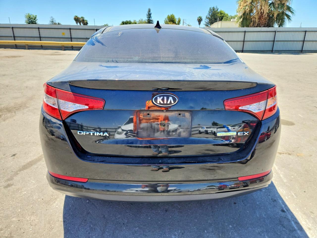2013 Kia Optima Hybrid Black vin: KNAGM4AD5D5055951