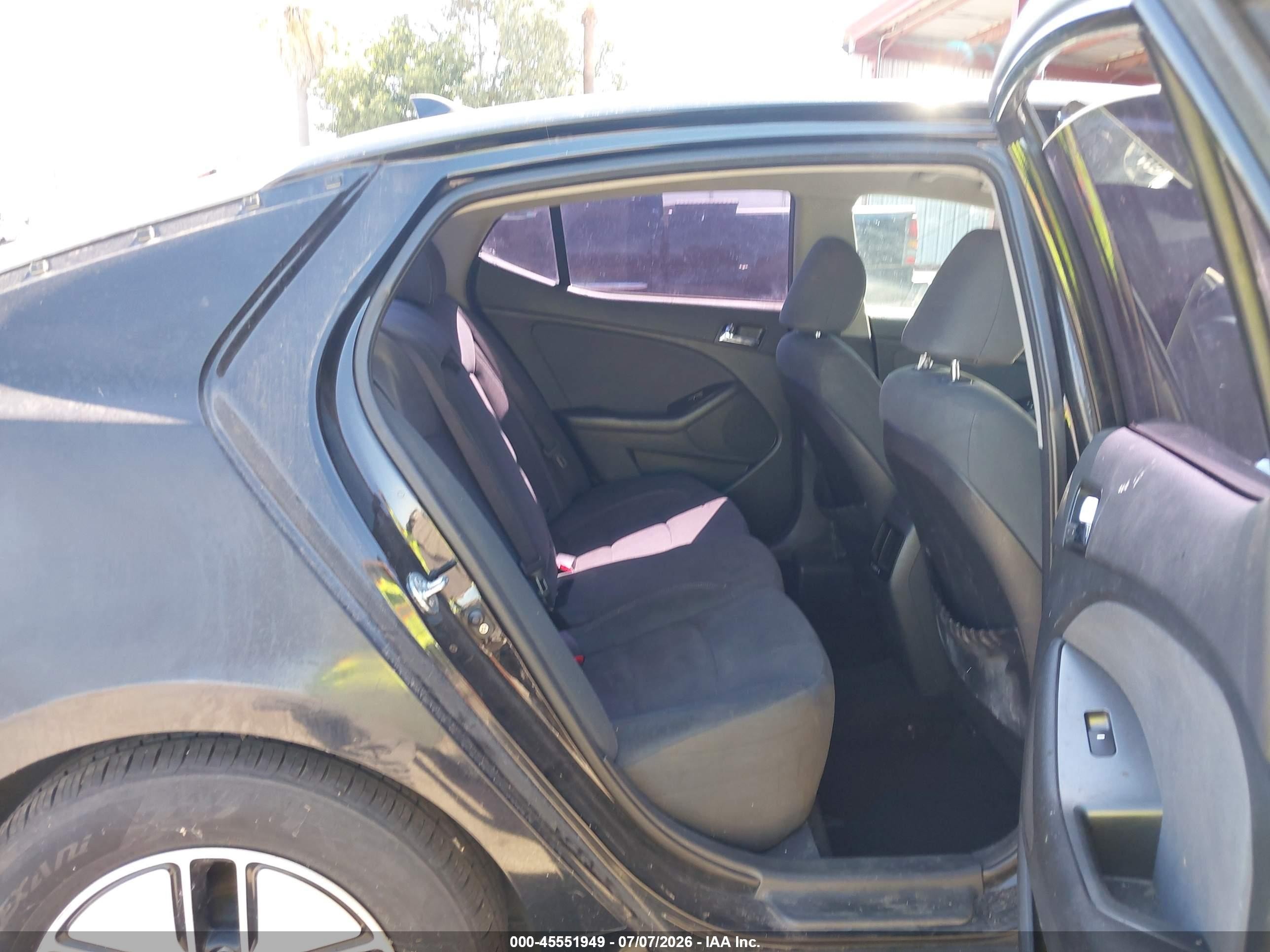 2013 Kia Optima Hybrid Lx Black vin: KNAGM4AD5D5056100