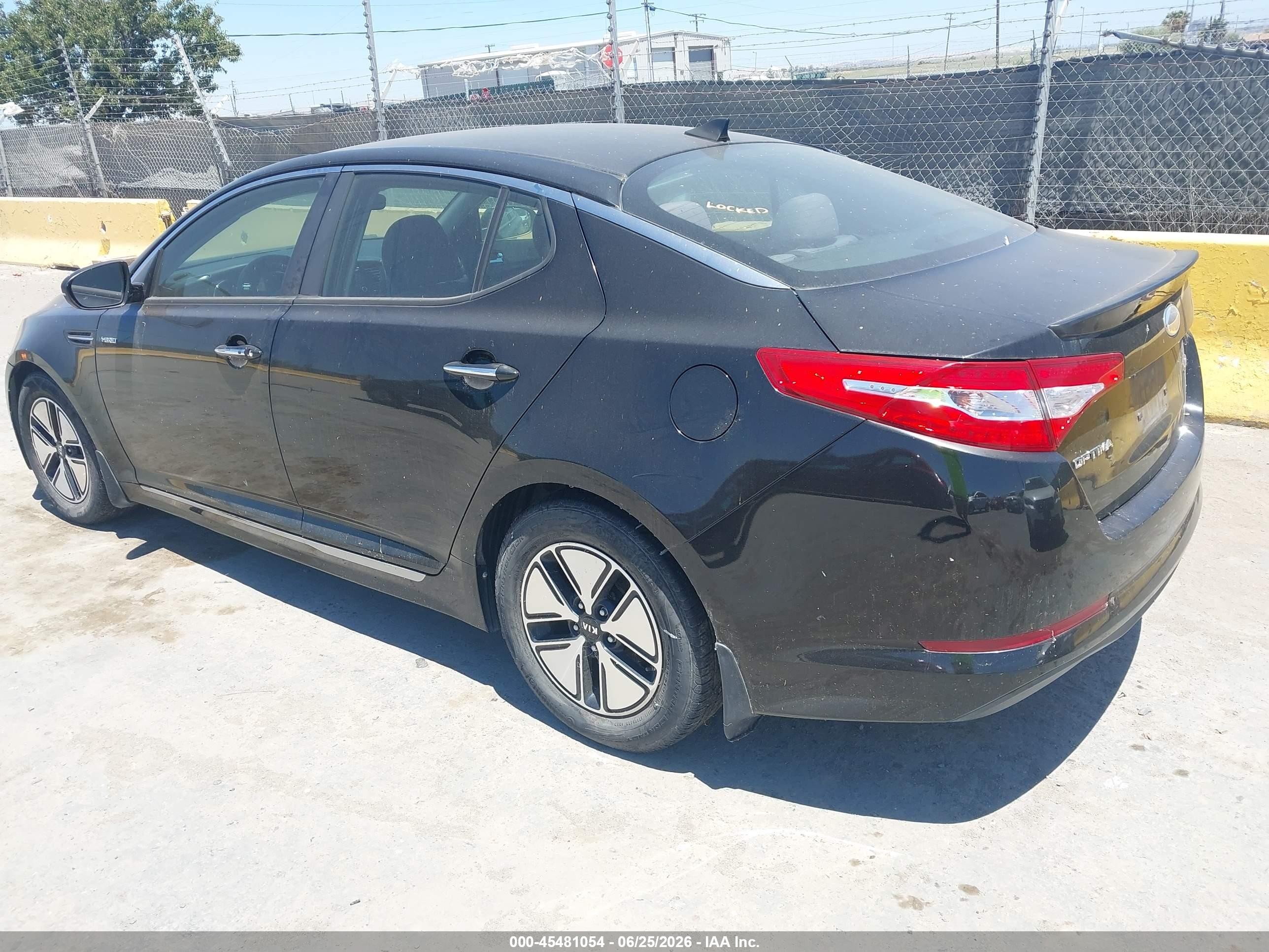 2013 Kia Optima Hybrid Lx Black vin: KNAGM4AD5D5056128