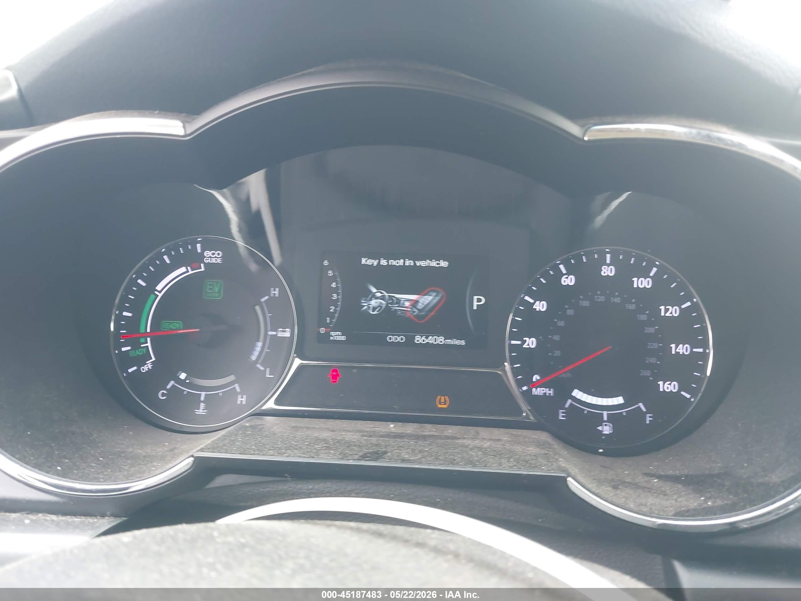 2013 Kia Optima Hybrid Lx Gray vin: KNAGM4AD5D5058364