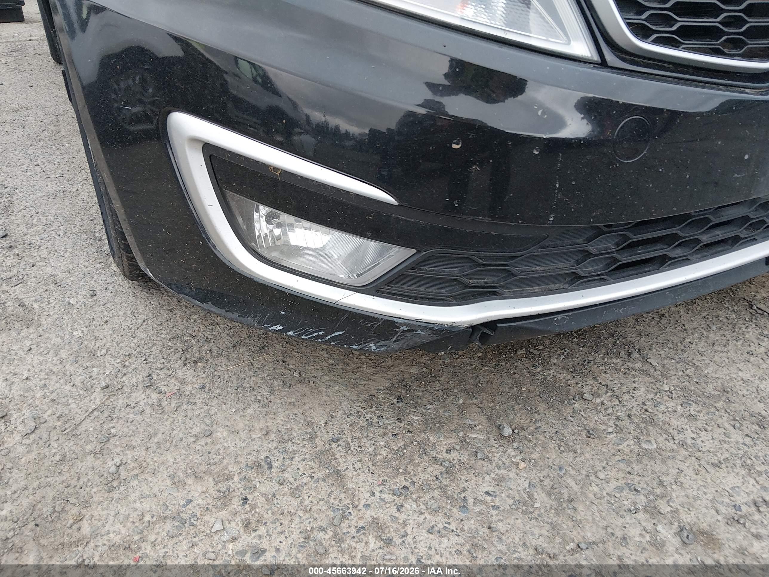 2013 Kia Optima Hybrid Ex Black vin: KNAGM4AD5D5061149