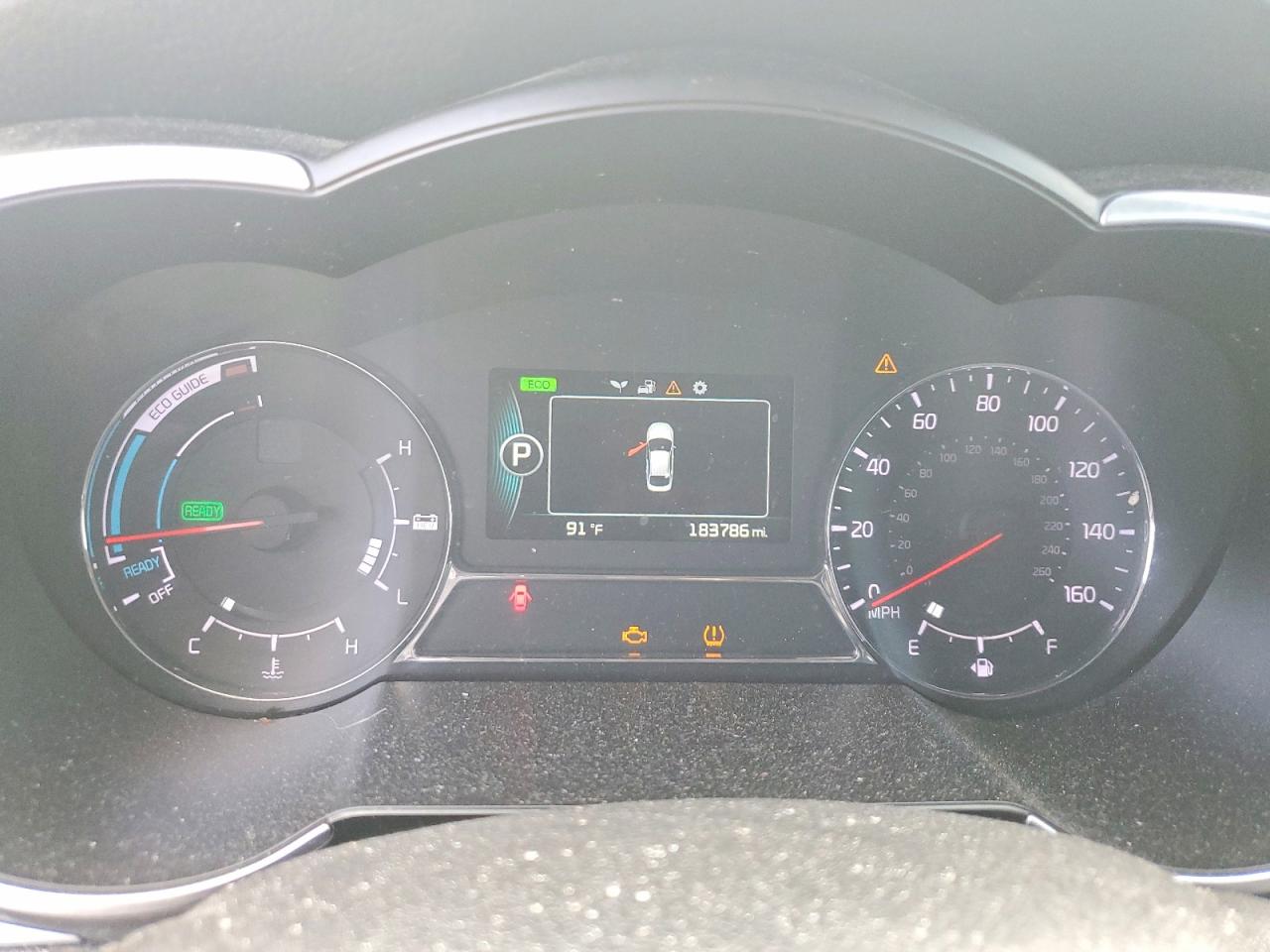 2014 Kia Optima Hybrid White vin: KNAGM4AD5E5064358