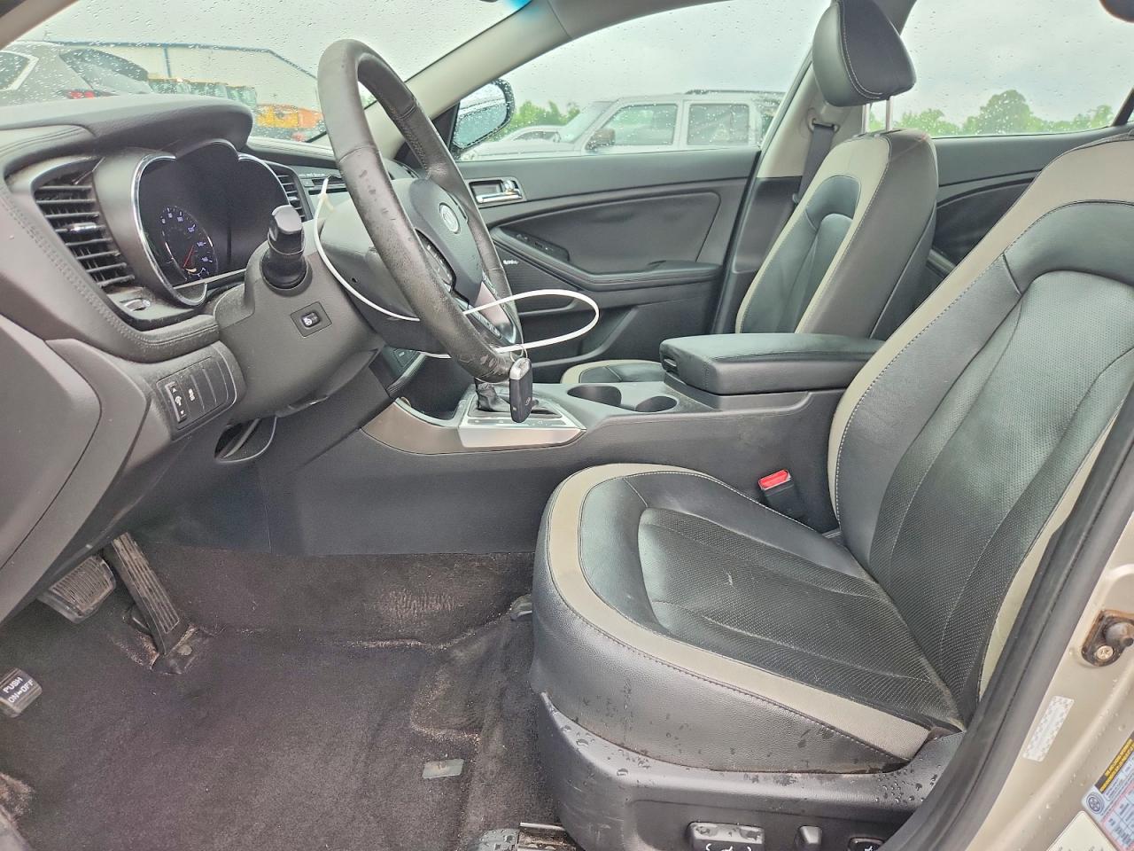 2011 Kia Optima Hybrid Base Gold vin: KNAGM4AD6B5000373