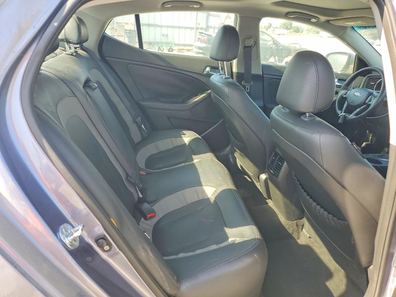 2012 Kia Optima Hybrid Lx Серый vin: KNAGM4AD6C5021287