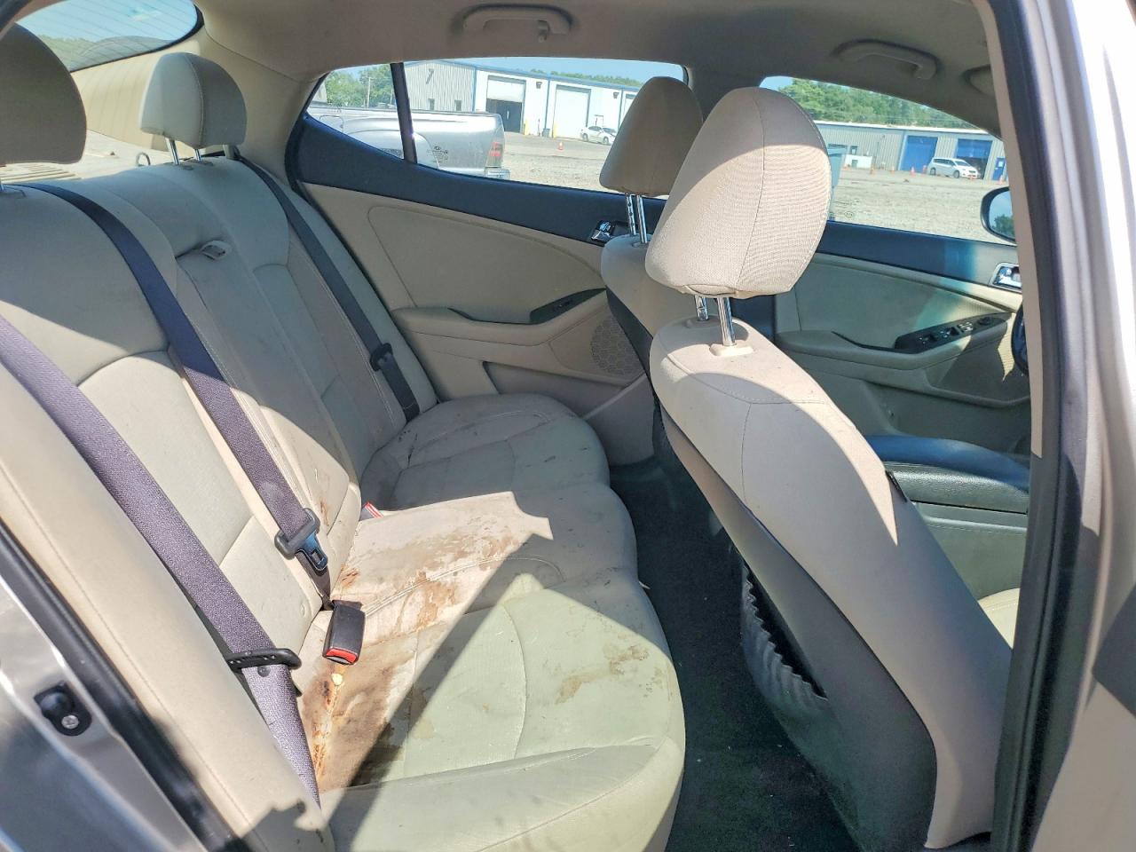 2013 Kia Optima Hybrid Gray vin: KNAGM4AD6D5047390