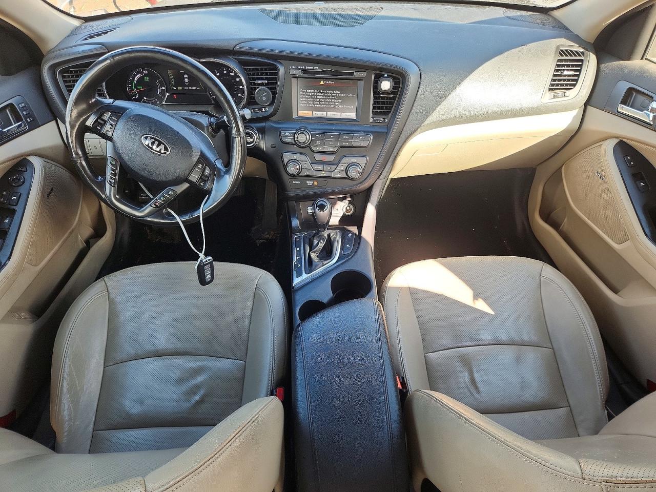 2013 Kia Optima Hybrid Серебряный vin: KNAGM4AD6D5054498