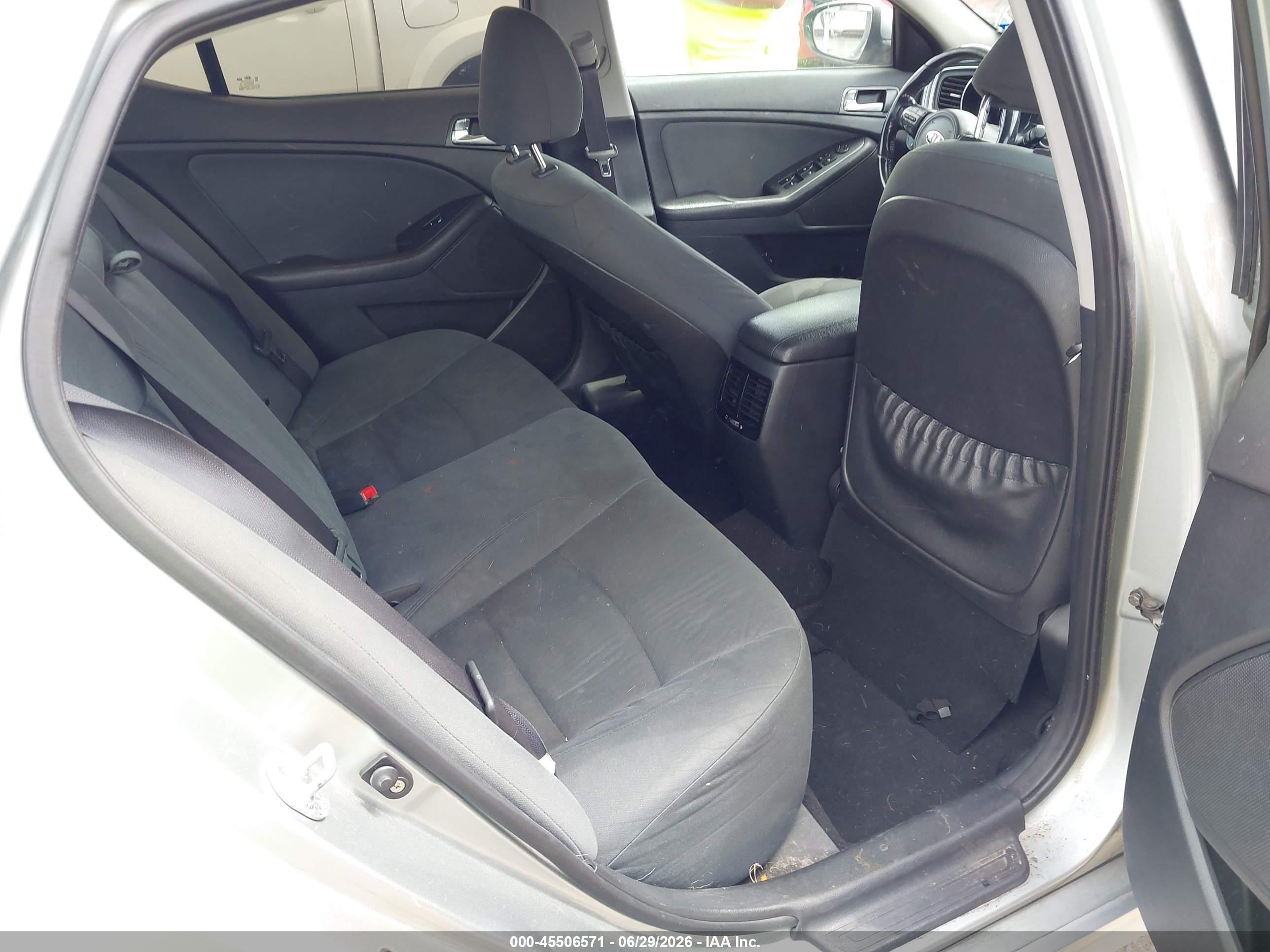 2015 Kia Optima Hybrid   Silver vin: KNAGM4AD6F5085804