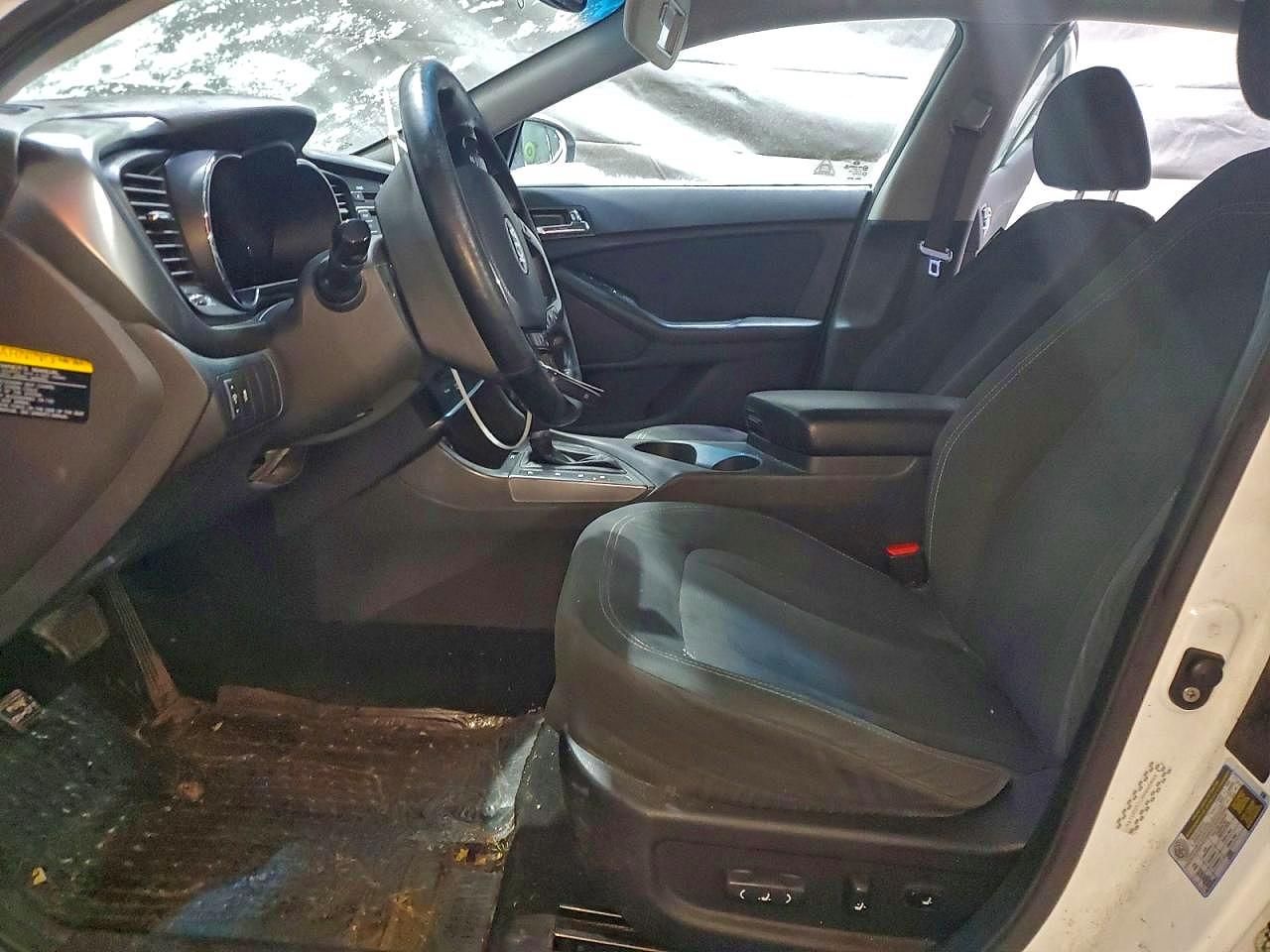 2012 Kia Optima Hybrid Lx Белый vin: KNAGM4AD7C5020195