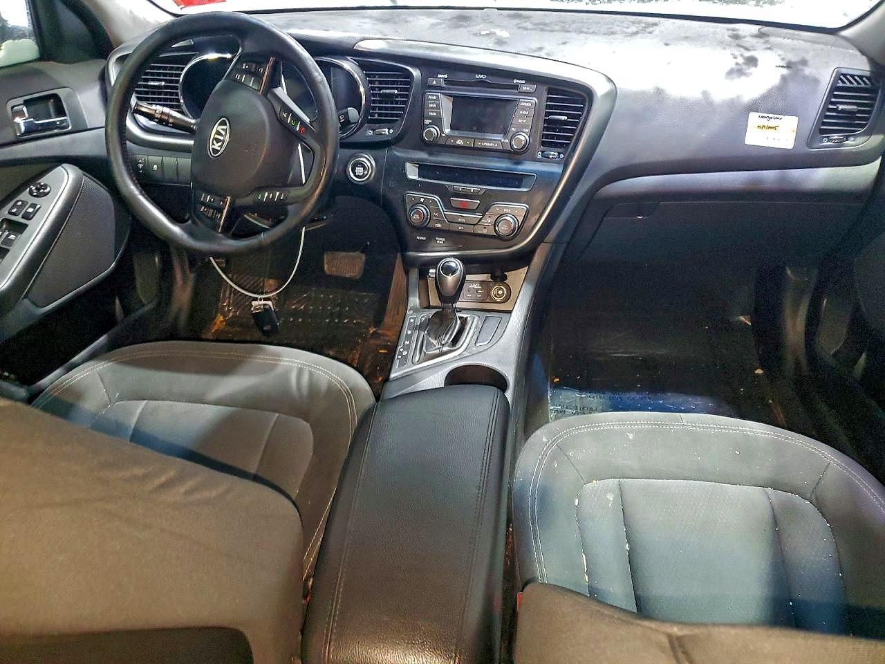 2012 Kia Optima Hybrid Lx Белый vin: KNAGM4AD7C5020195