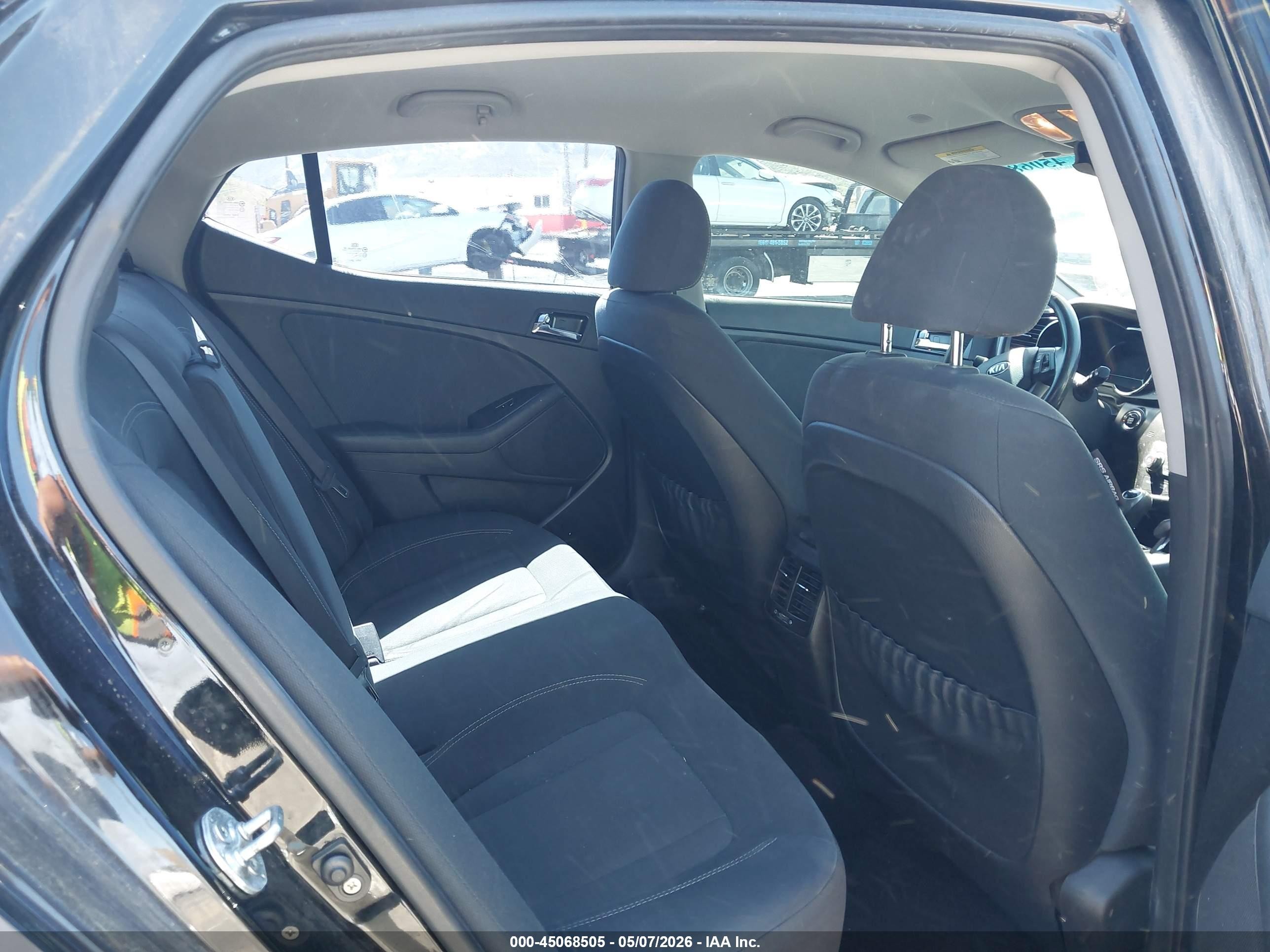 2012 Kia Optima Hybrid Ex Черный vin: KNAGM4AD7C5021945