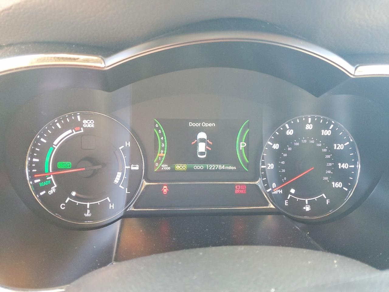 2012 Kia Optima Hybrid Lx White vin: KNAGM4AD7C5027552
